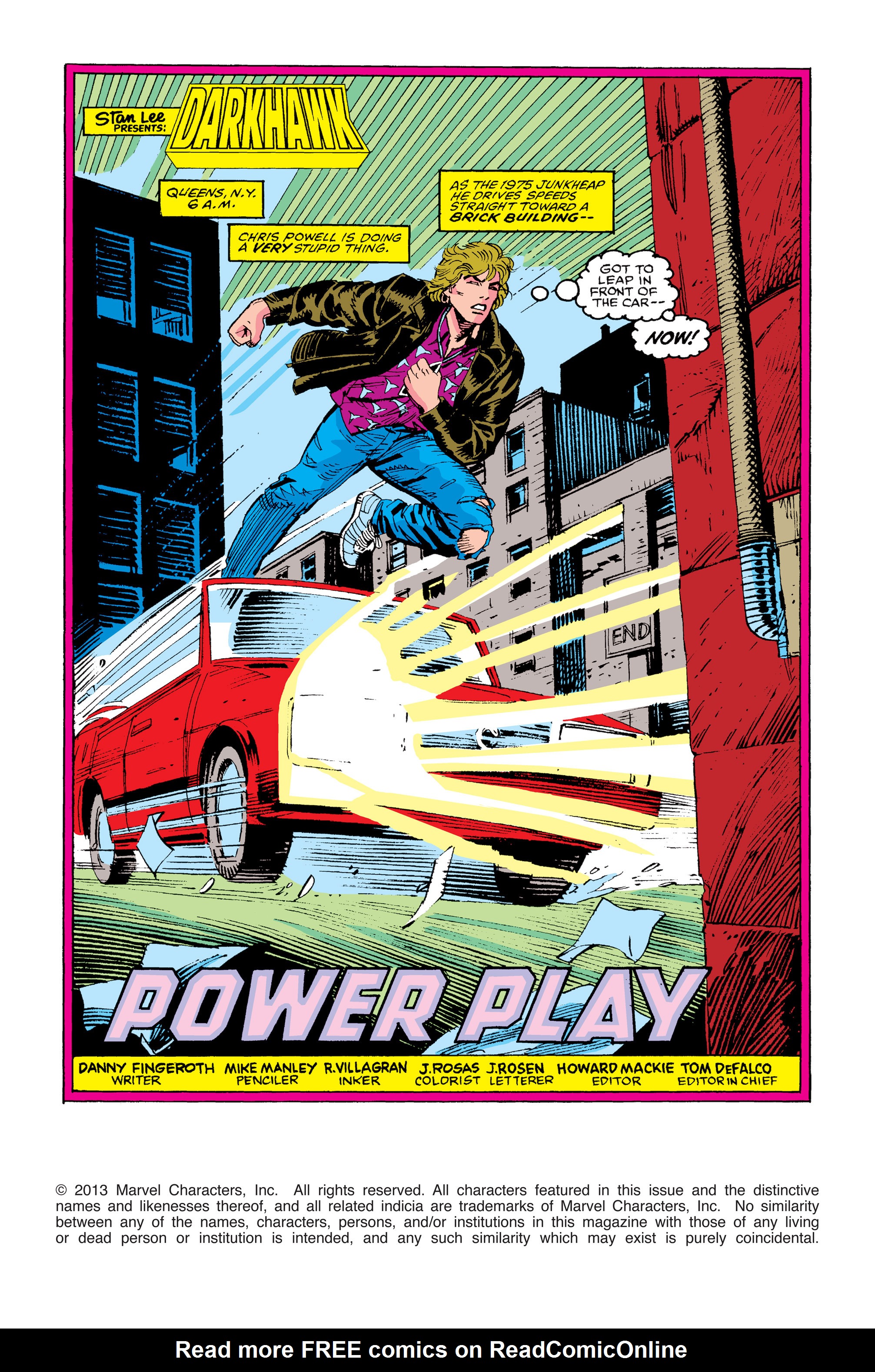 Read online Darkhawk (1991) comic -  Issue #3 - 2