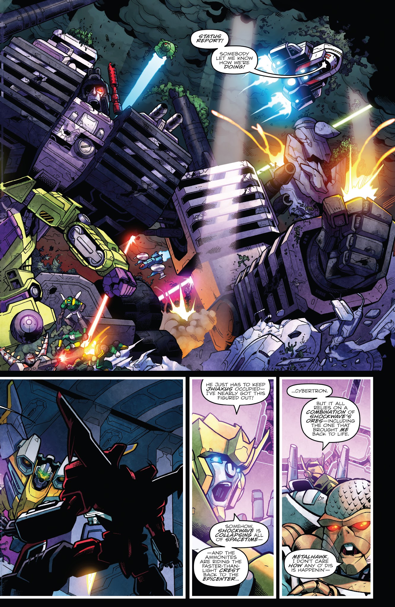 Read online The Transformers: Dark Cybertron comic -  Issue # TPB 2 - 128