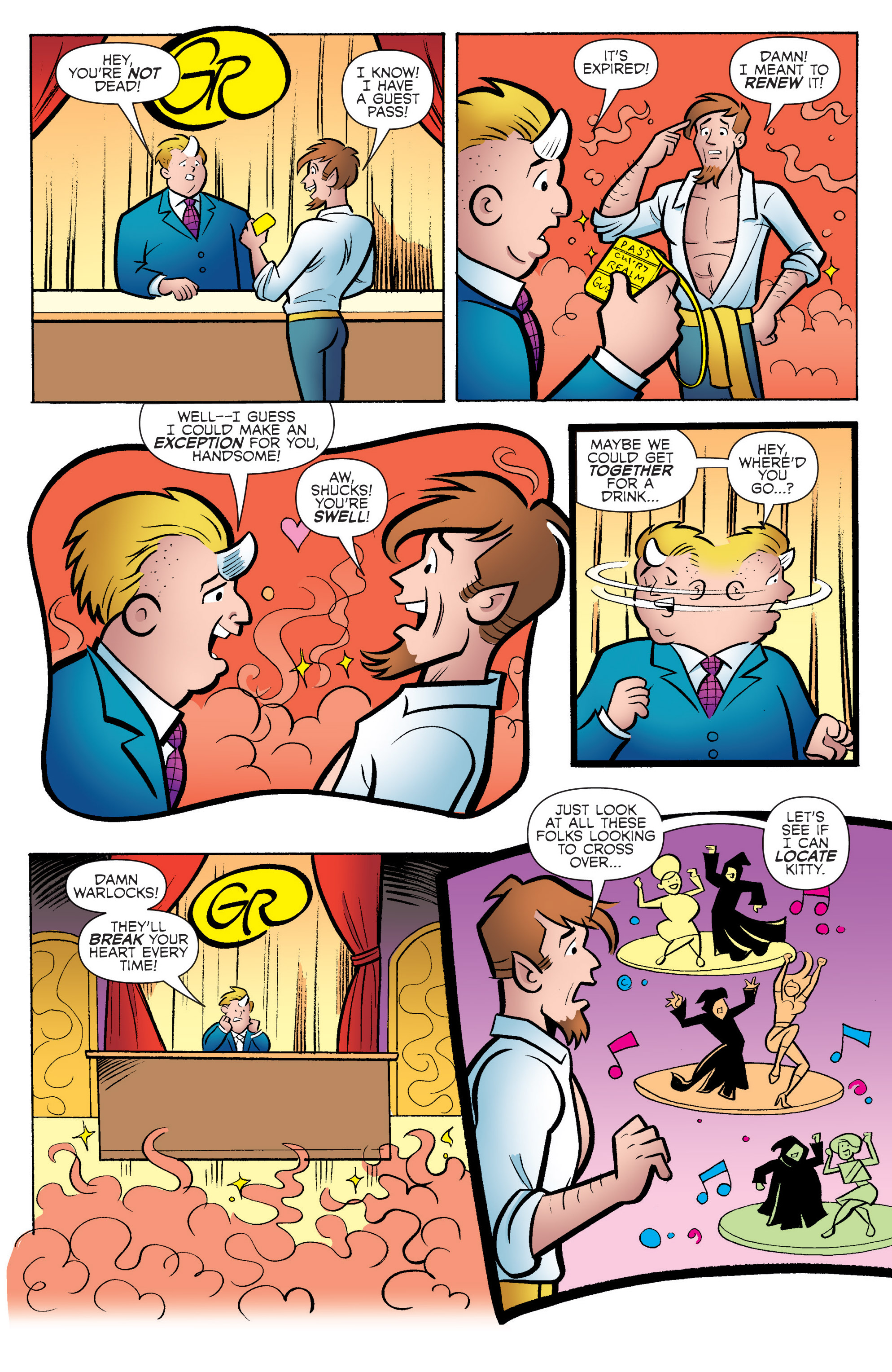 Read online Die Kitty Die! Heaven & Hell comic -  Issue #0 - 14