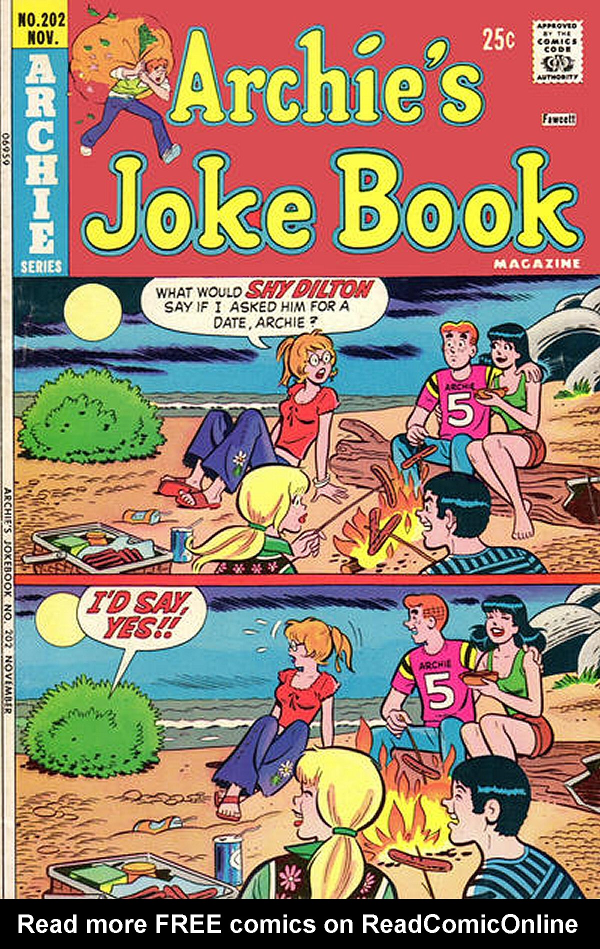 Read online Archie's Joke Book Magazine comic -  Issue #202 - 1
