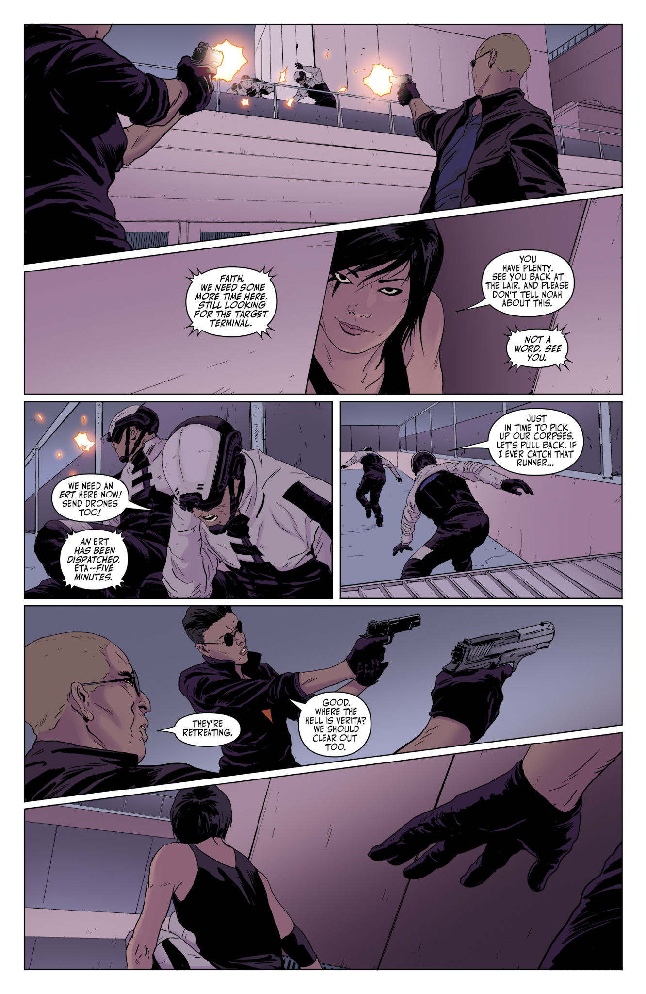 Read online Mirror's Edge: Exordium comic -  Issue #1 - 9