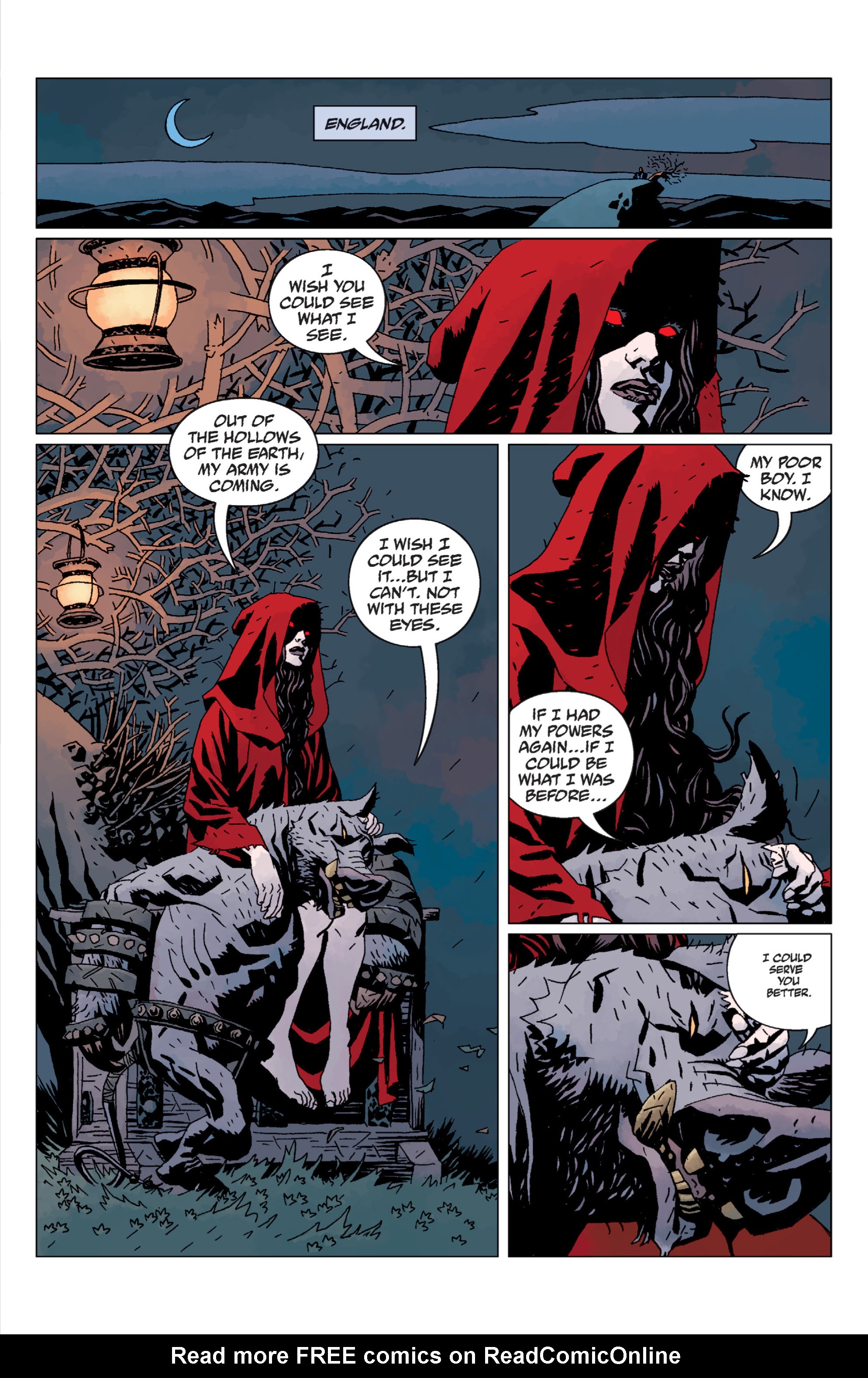 Read online Hellboy comic -  Issue #9 - 96