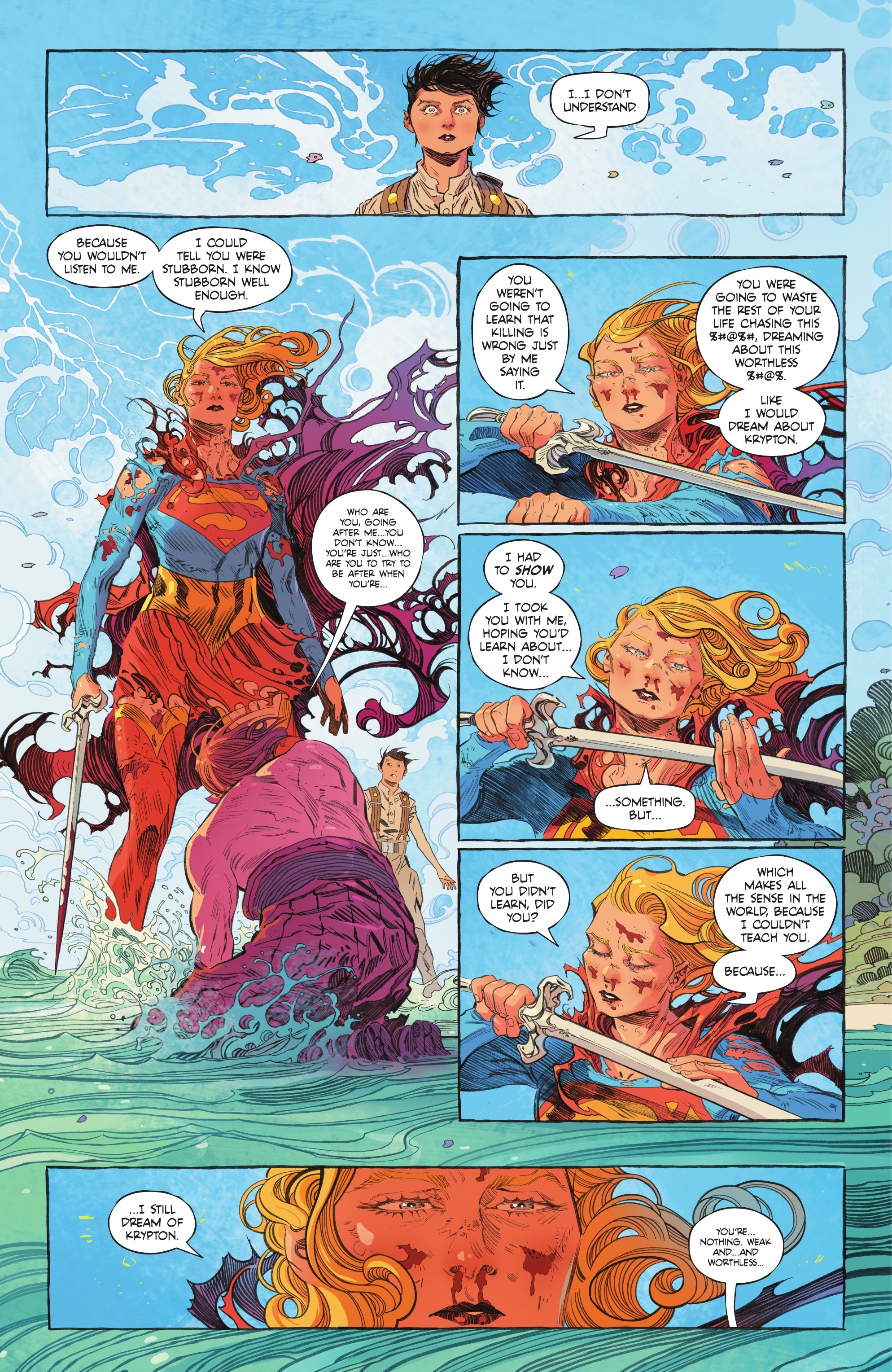 Read online Supergirl: Woman of Tomorrow comic -  Issue #8 - 17