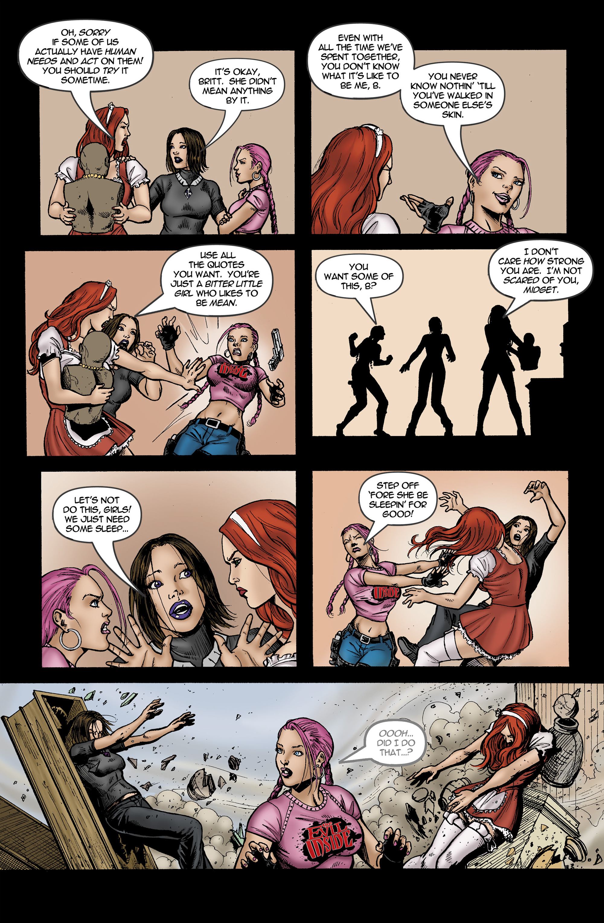 Read online Chaos Campus: Sorority Girls Vs. Zombies comic -  Issue #17 - 5