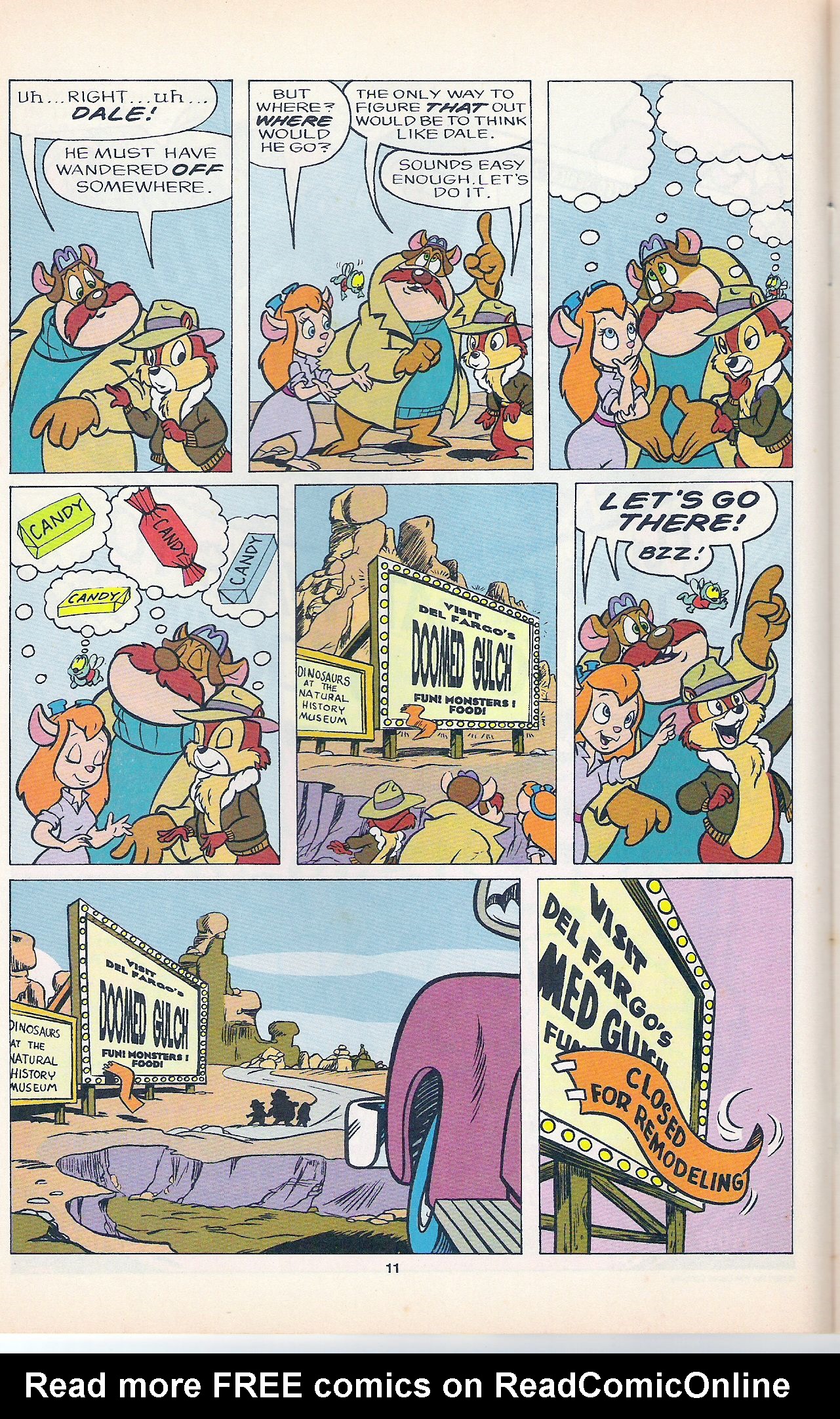 Read online Disney's Chip 'N Dale Rescue Rangers comic -  Issue #9 - 16