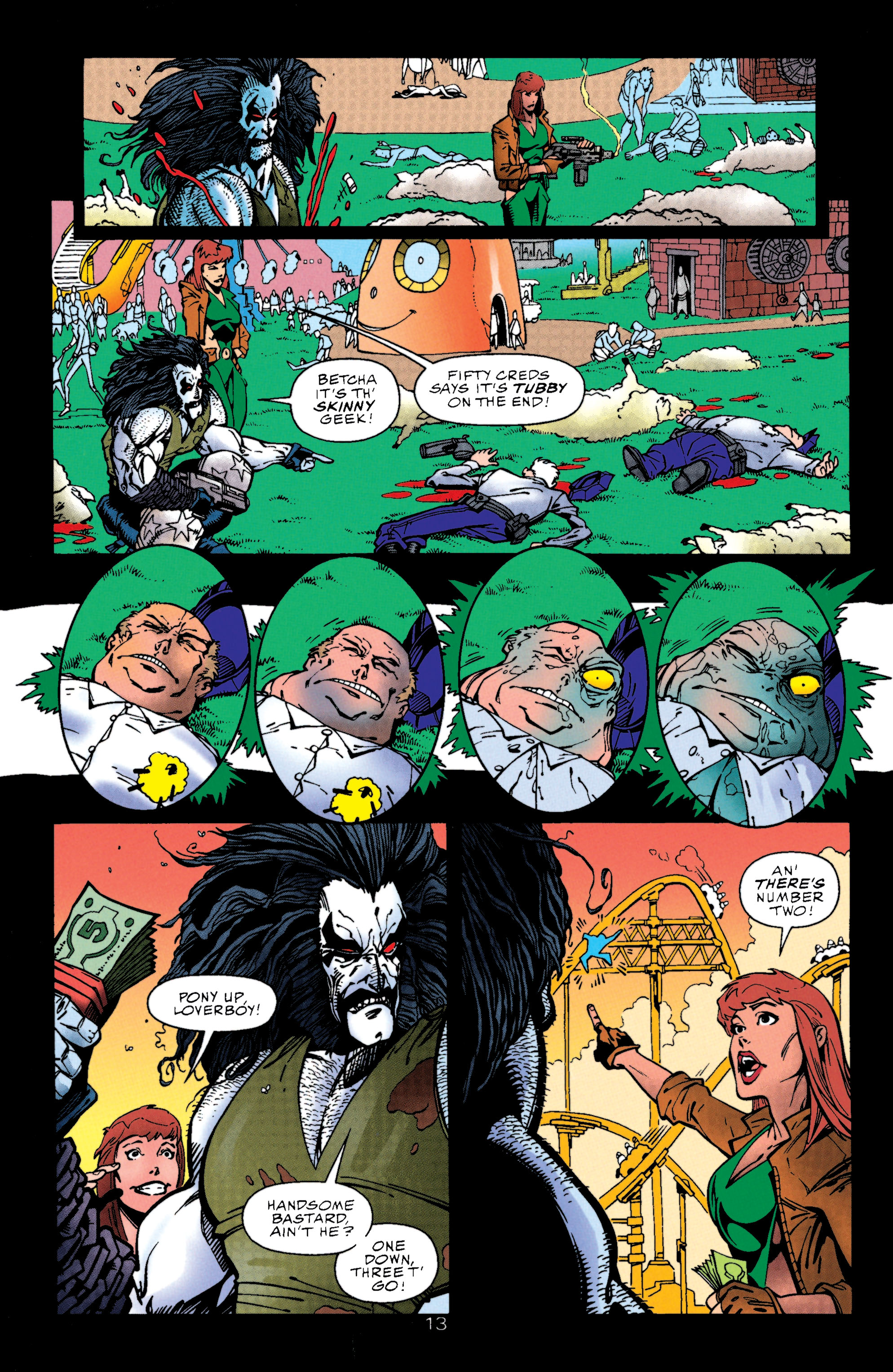 Read online Lobo (1993) comic -  Issue #55 - 14