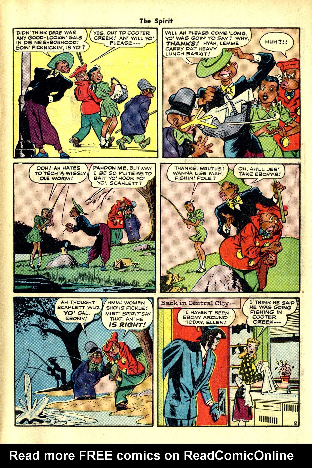 Read online The Spirit (1944) comic -  Issue #7 - 13