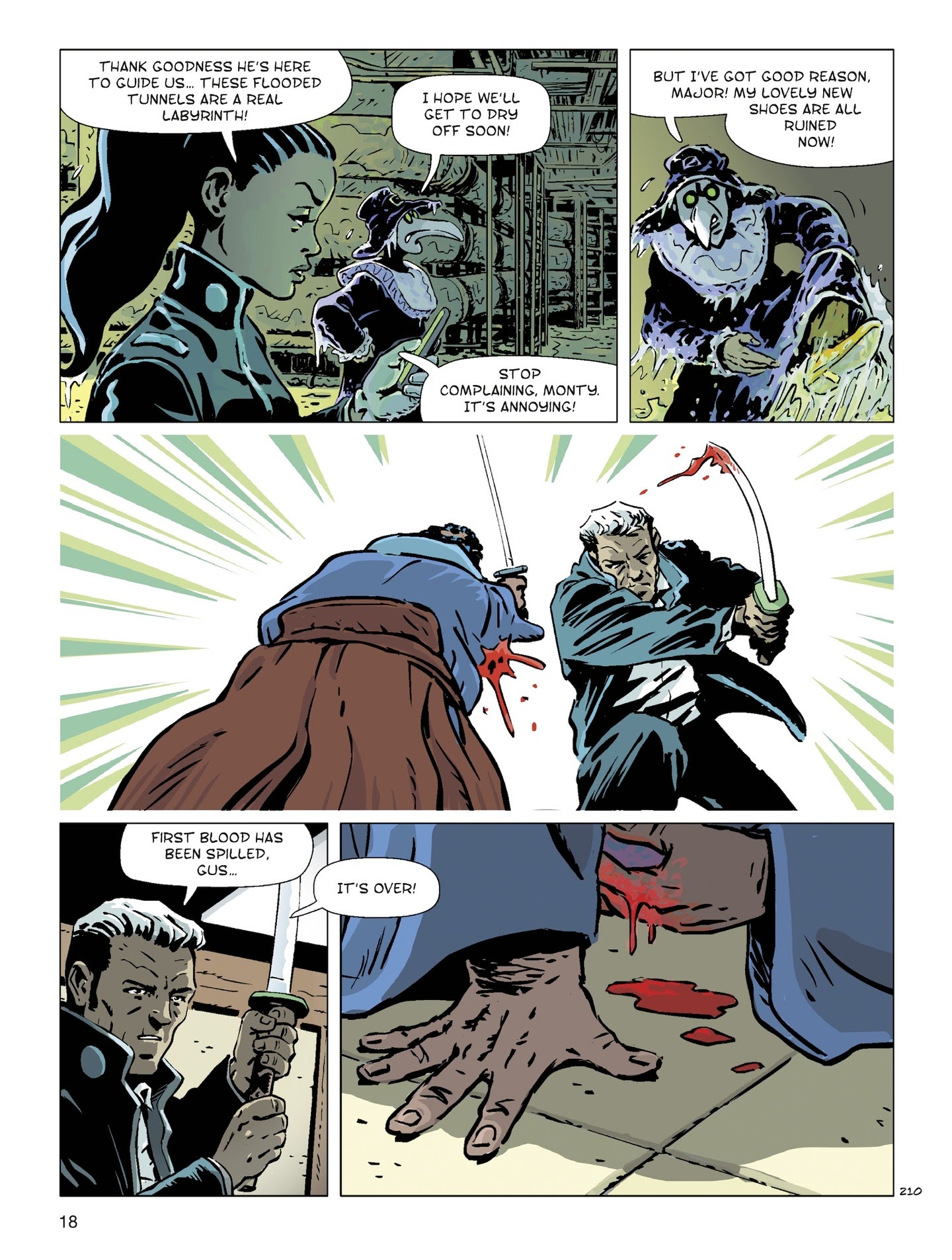 Read online Karma City comic -  Issue #9 - 19