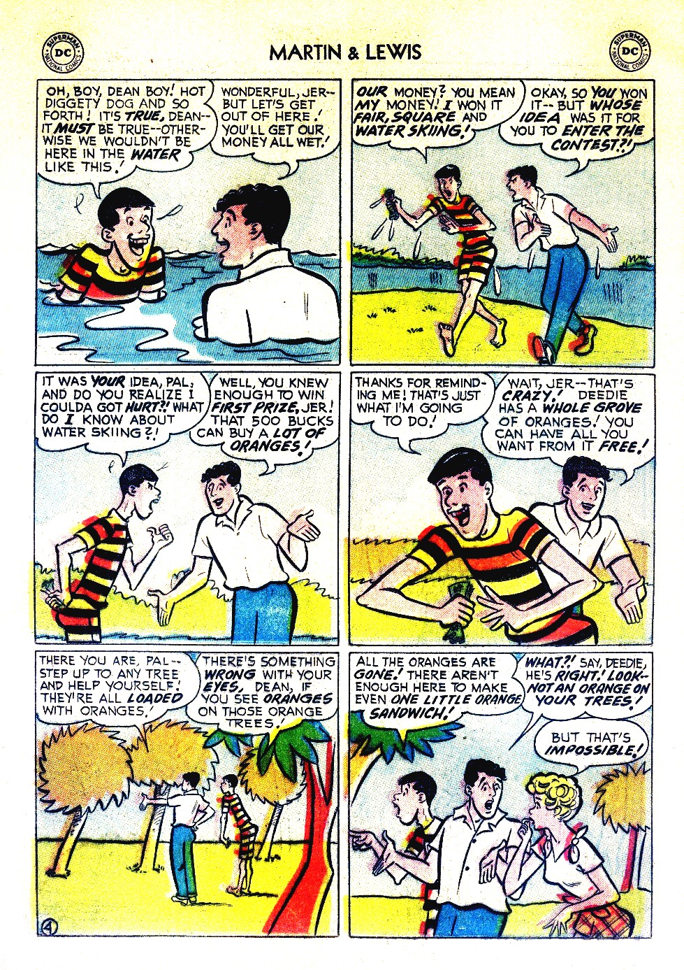 Read online The Adventures of Dean Martin and Jerry Lewis comic -  Issue #24 - 24