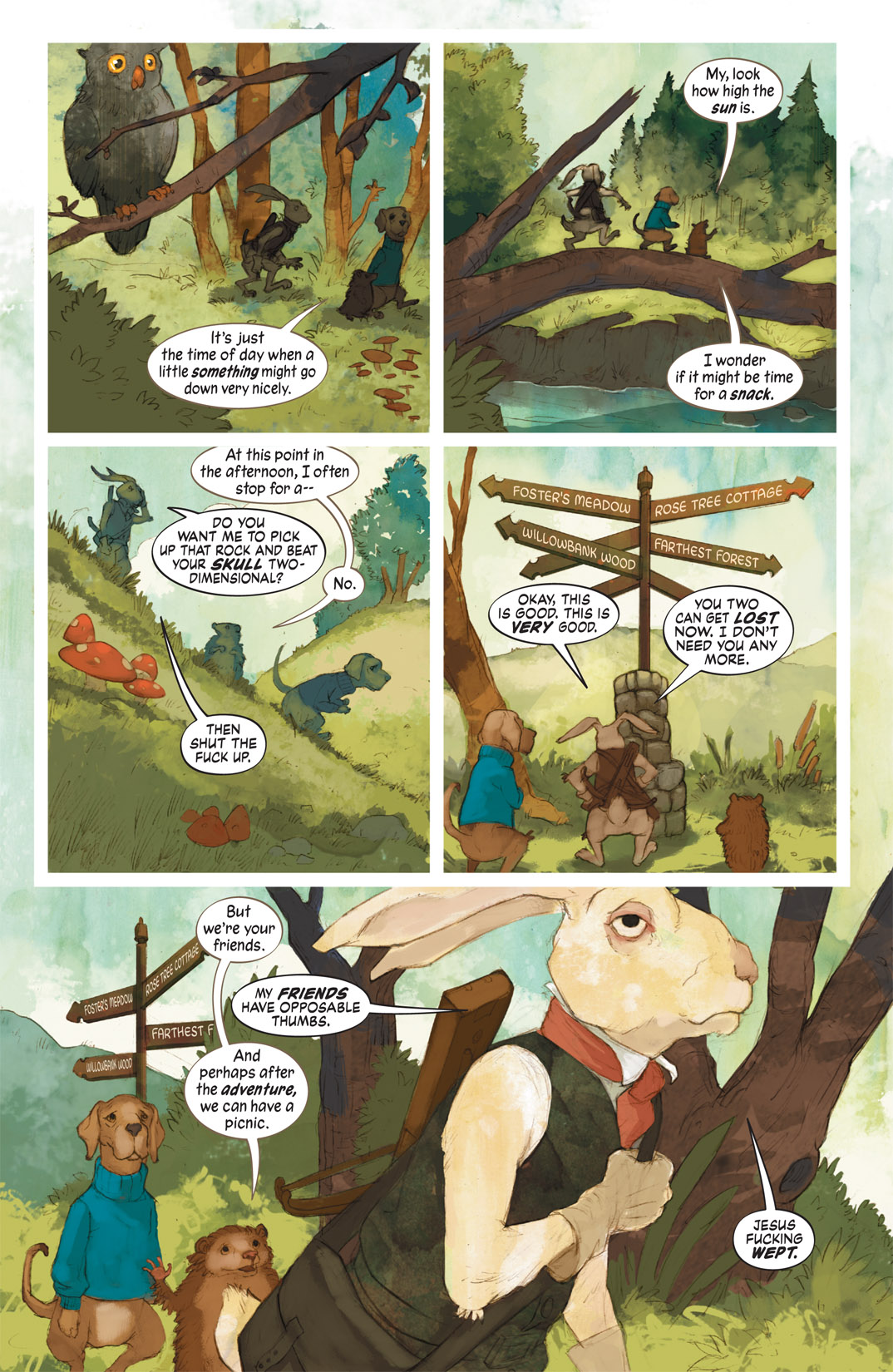 Read online The Unwritten comic -  Issue #12 - 13