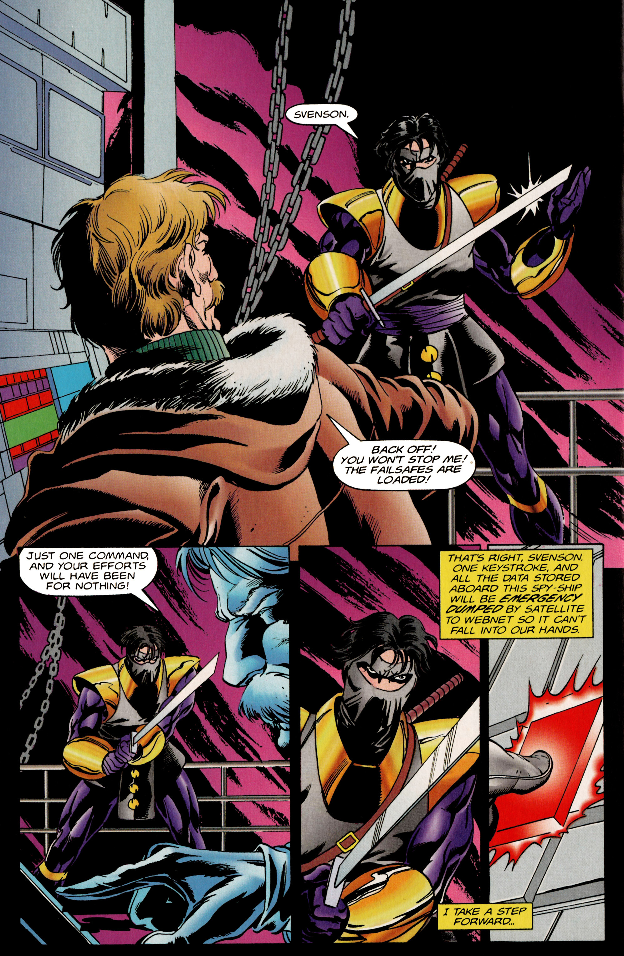 Read online Ninjak (1994) comic -  Issue #18 - 16