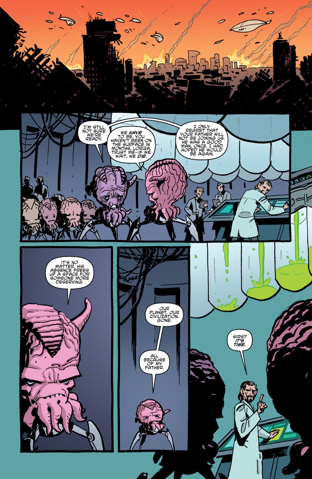 Teenage Mutant Ninja Turtles Utrom Empire issue 3 - Page 14