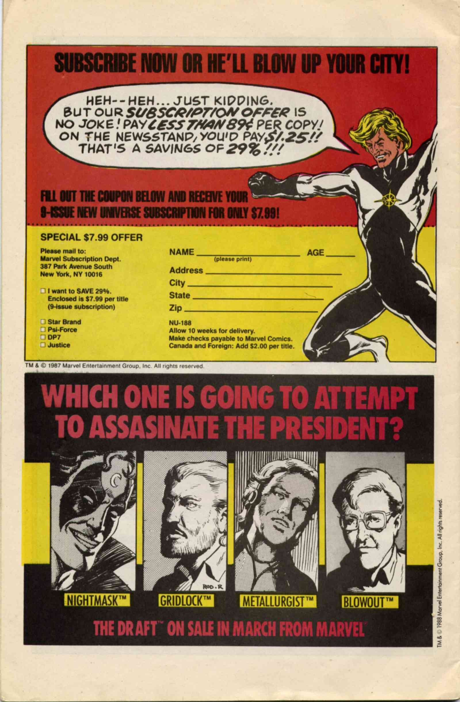 Read online Psi-Force comic -  Issue #20 - 32
