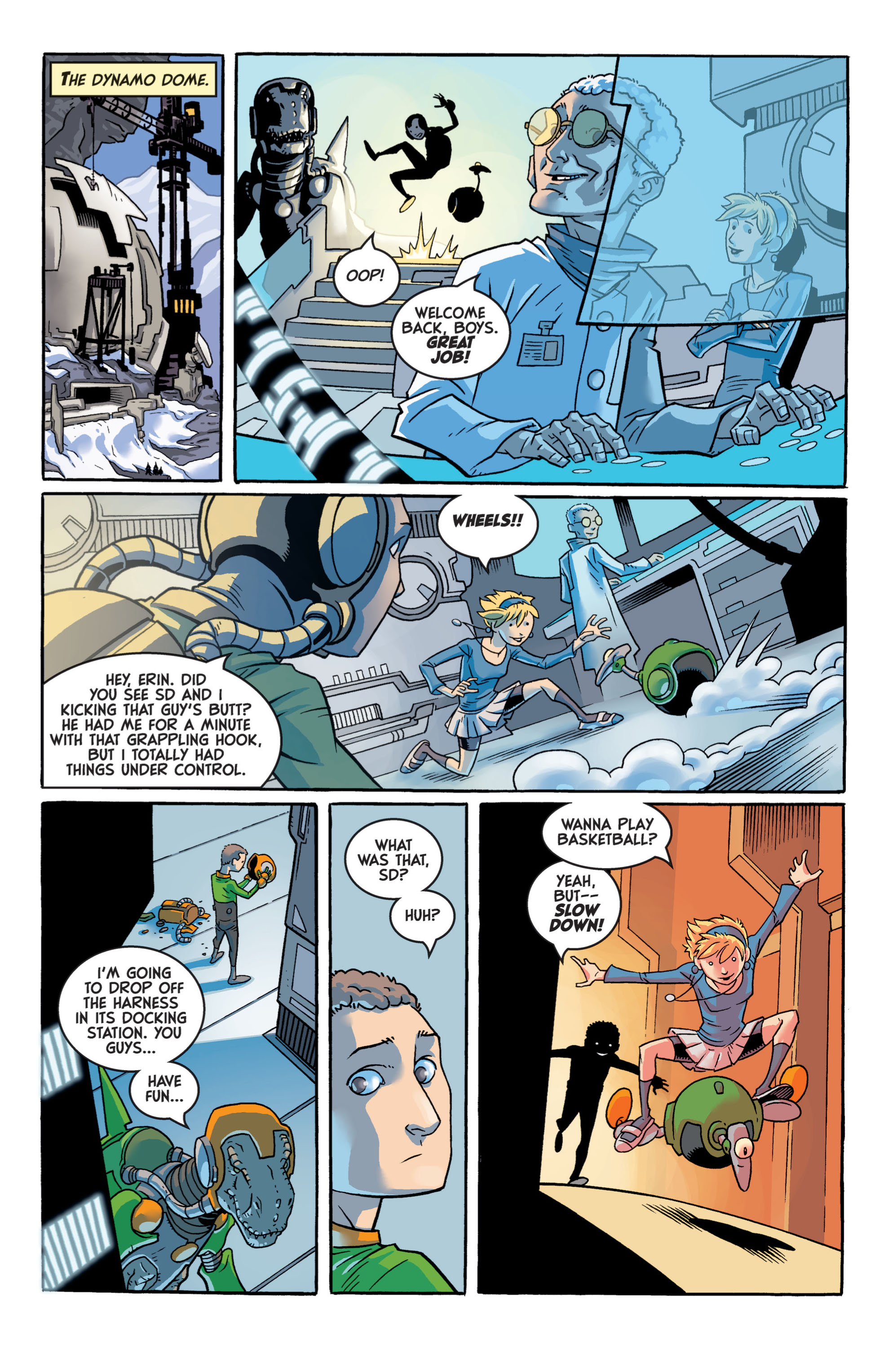 Read online Super Dinosaur (2011) comic -  Issue #6 - 12