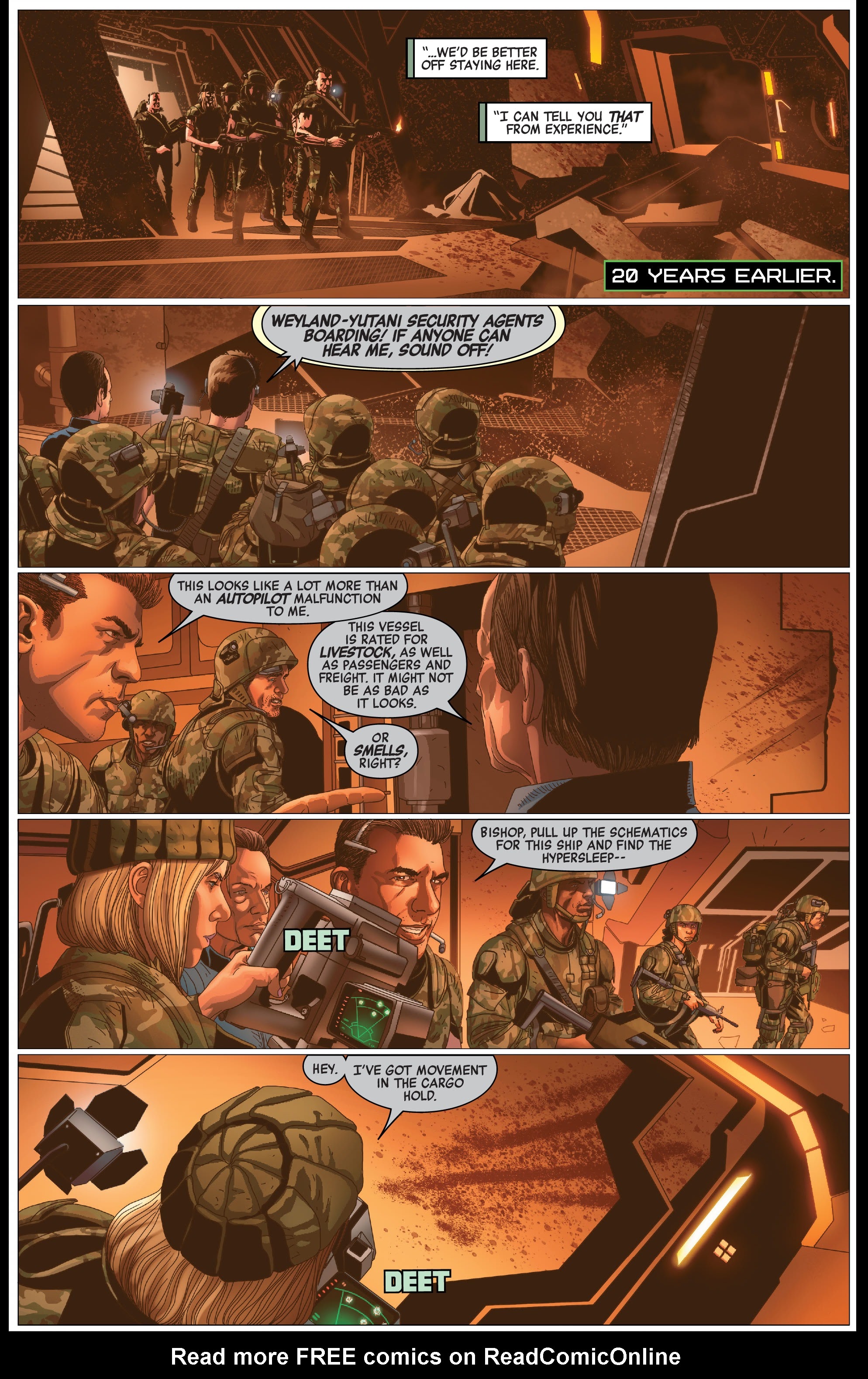 Read online Alien (2021) comic -  Issue #3 - 8