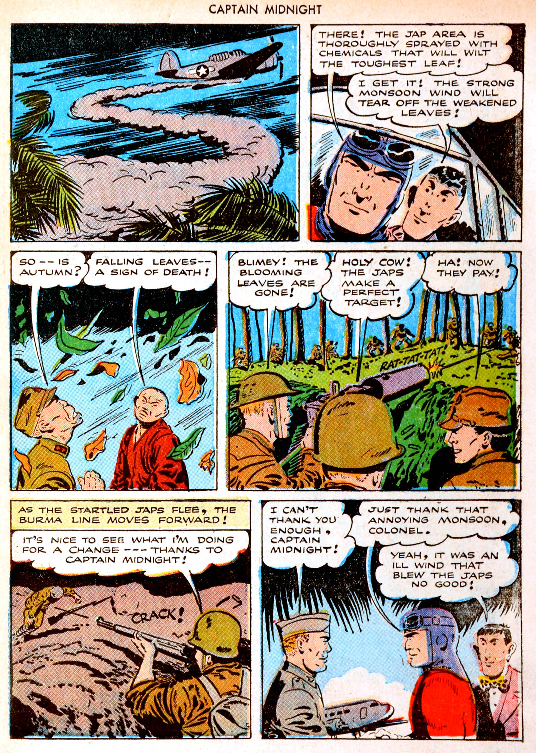 Read online Captain Midnight (1942) comic -  Issue #25 - 11