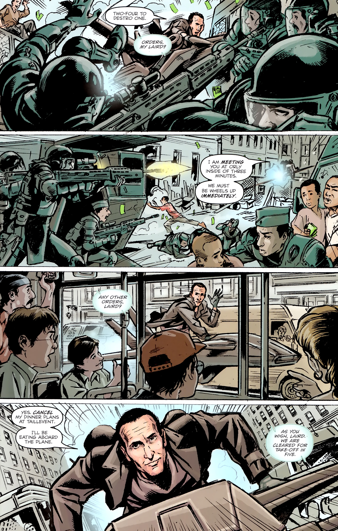 Read online G.I. Joe Movie Prequel comic -  Issue #2 - 24