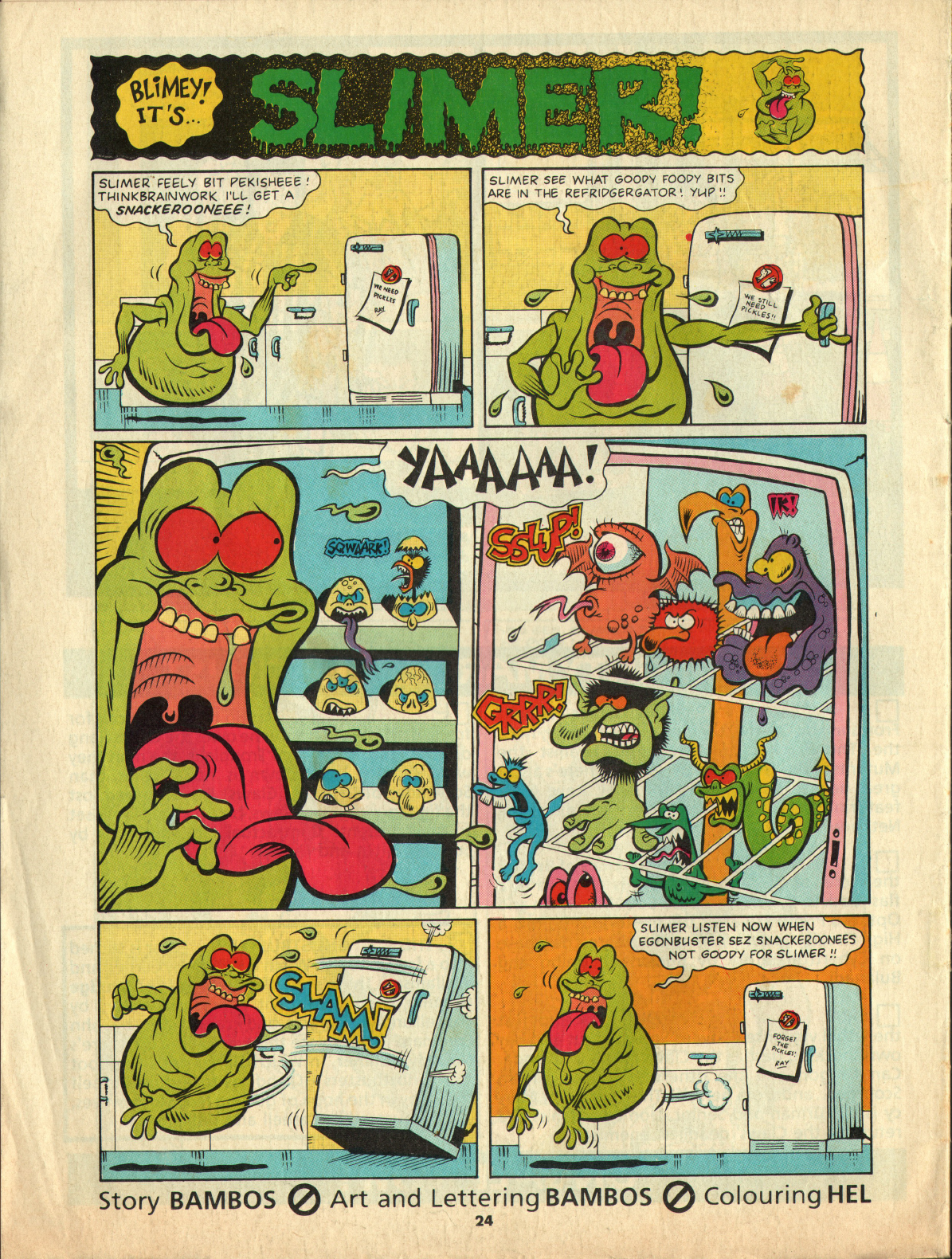 Read online The Real Ghostbusters comic -  Issue #27 - 24