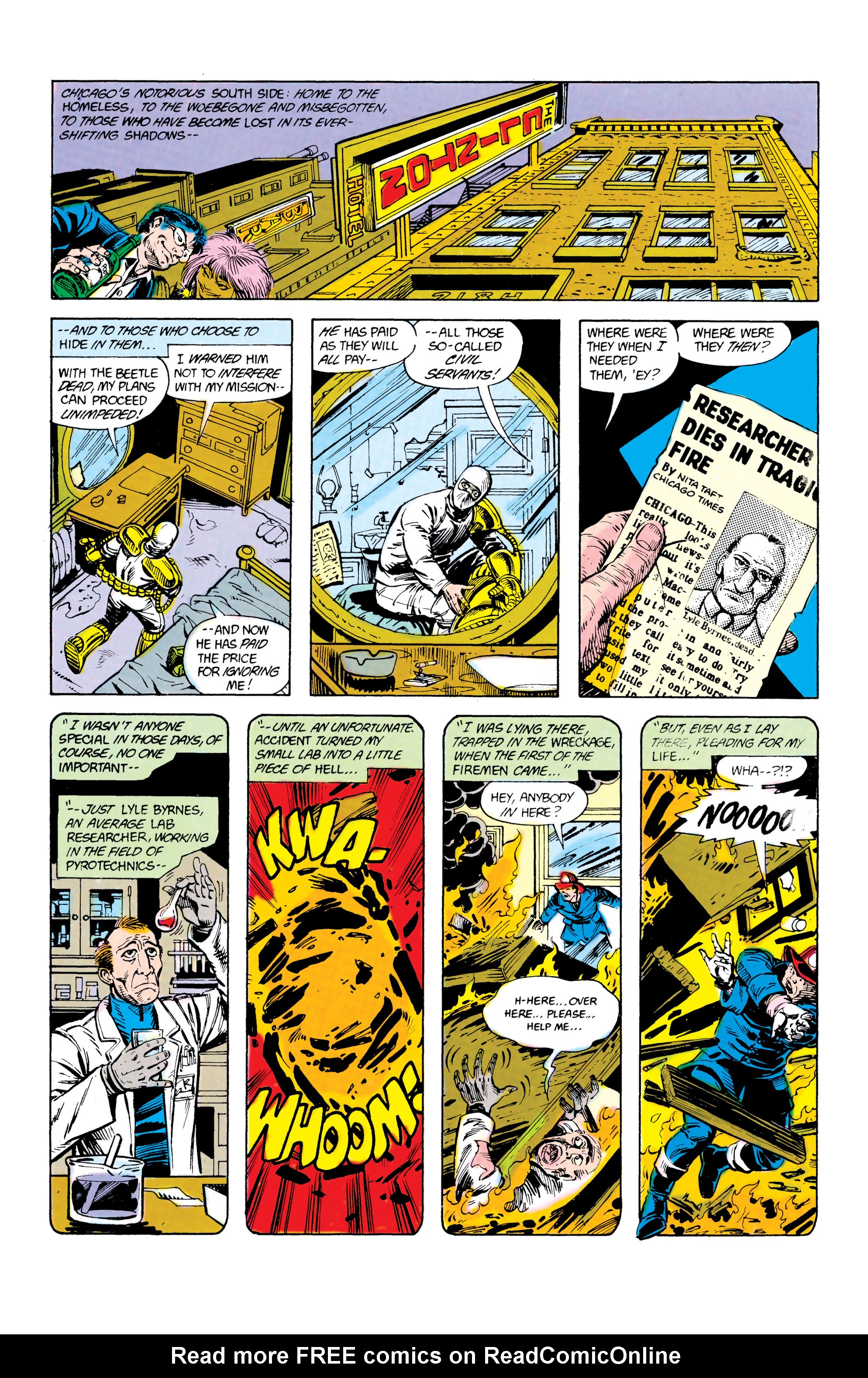 Read online Blue Beetle (1986) comic -  Issue #2 - 7