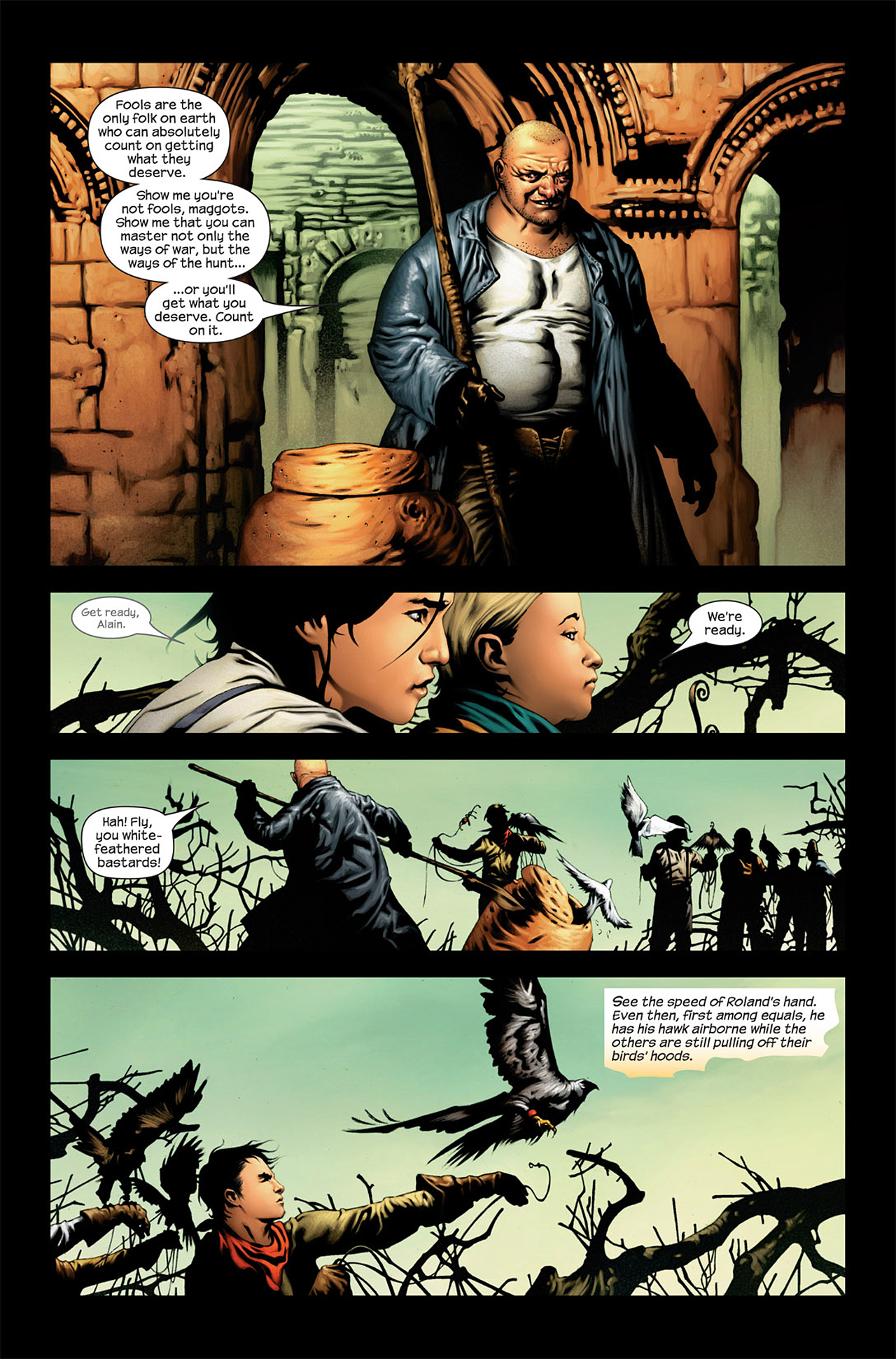 Read online Dark Tower: The Gunslinger Born comic -  Issue #1 - 9