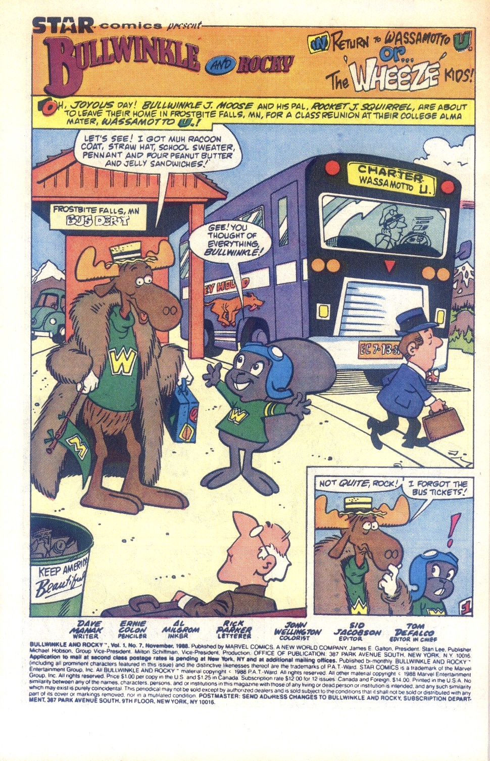 Read online Bullwinkle and Rocky comic -  Issue #7 - 3