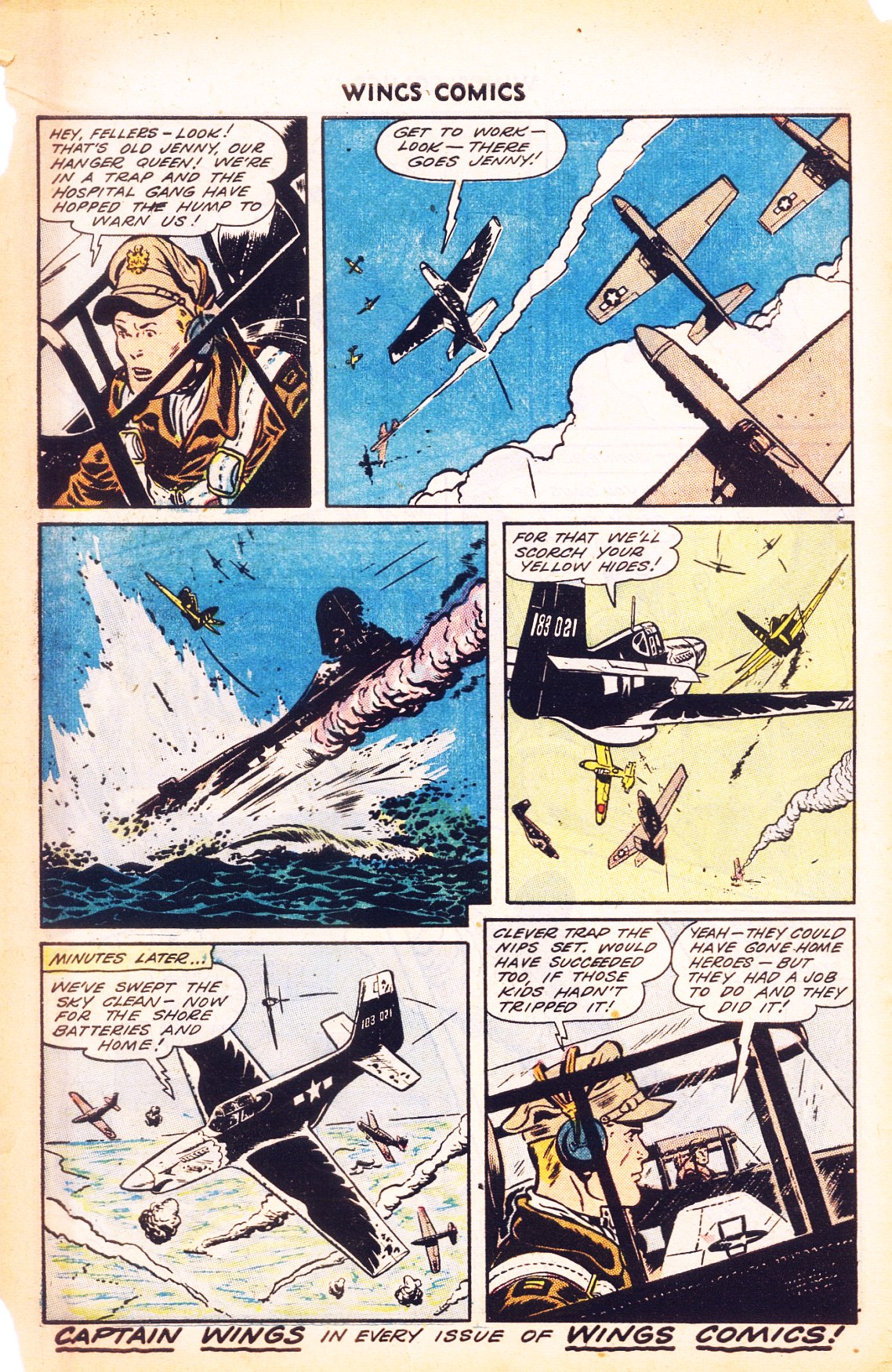 Read online Wings Comics comic -  Issue #53 - 12