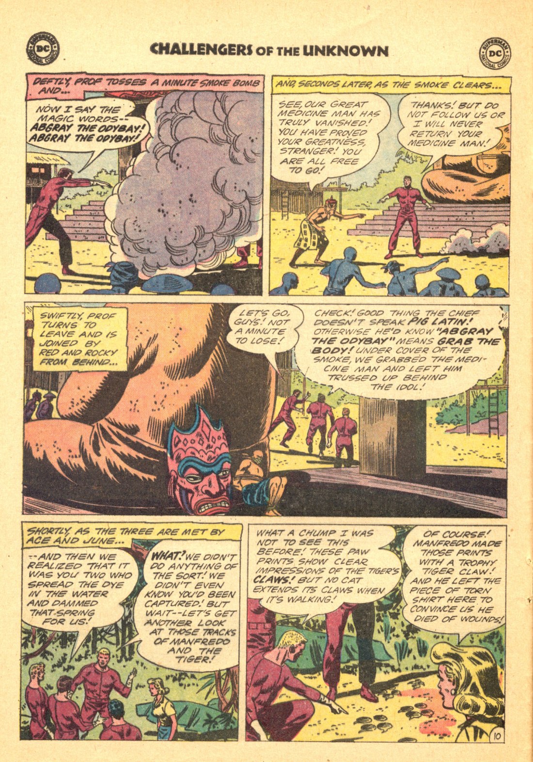 Challengers of the Unknown (1958) Issue #24 #24 - English 12