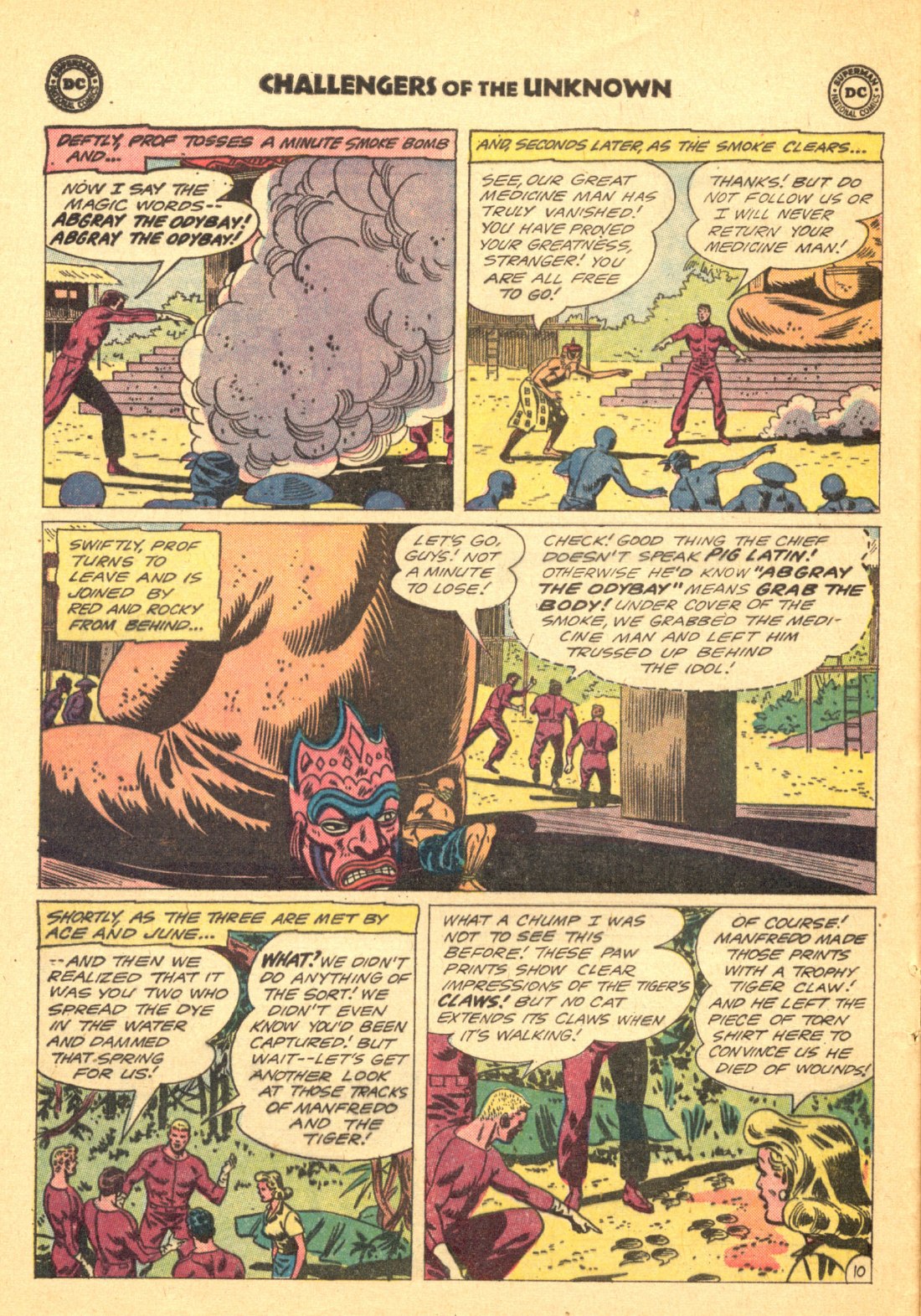 Read online Challengers of the Unknown (1958) comic -  Issue #24 - 12