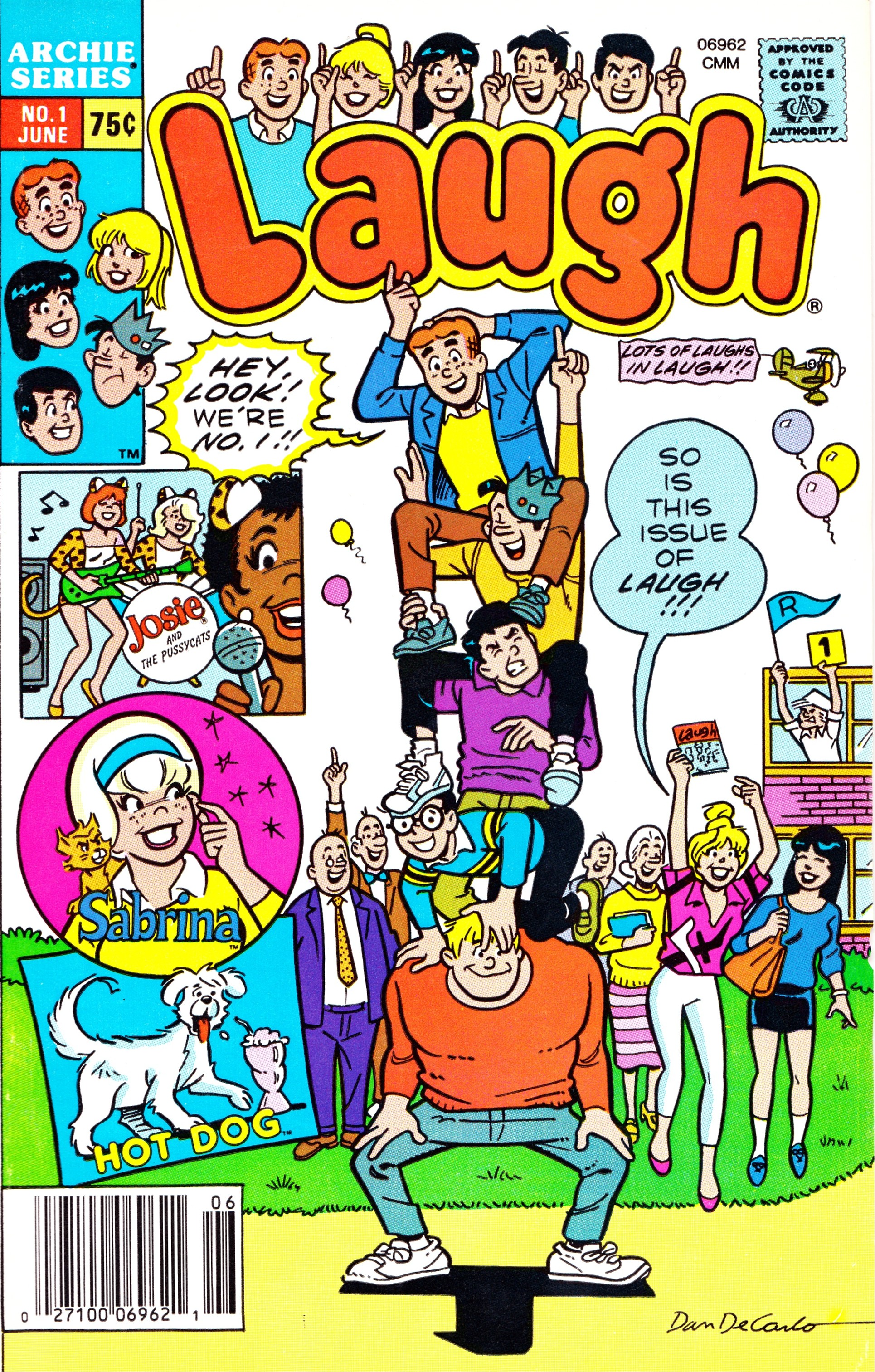 Read online Laugh comic -  Issue #1 - 1