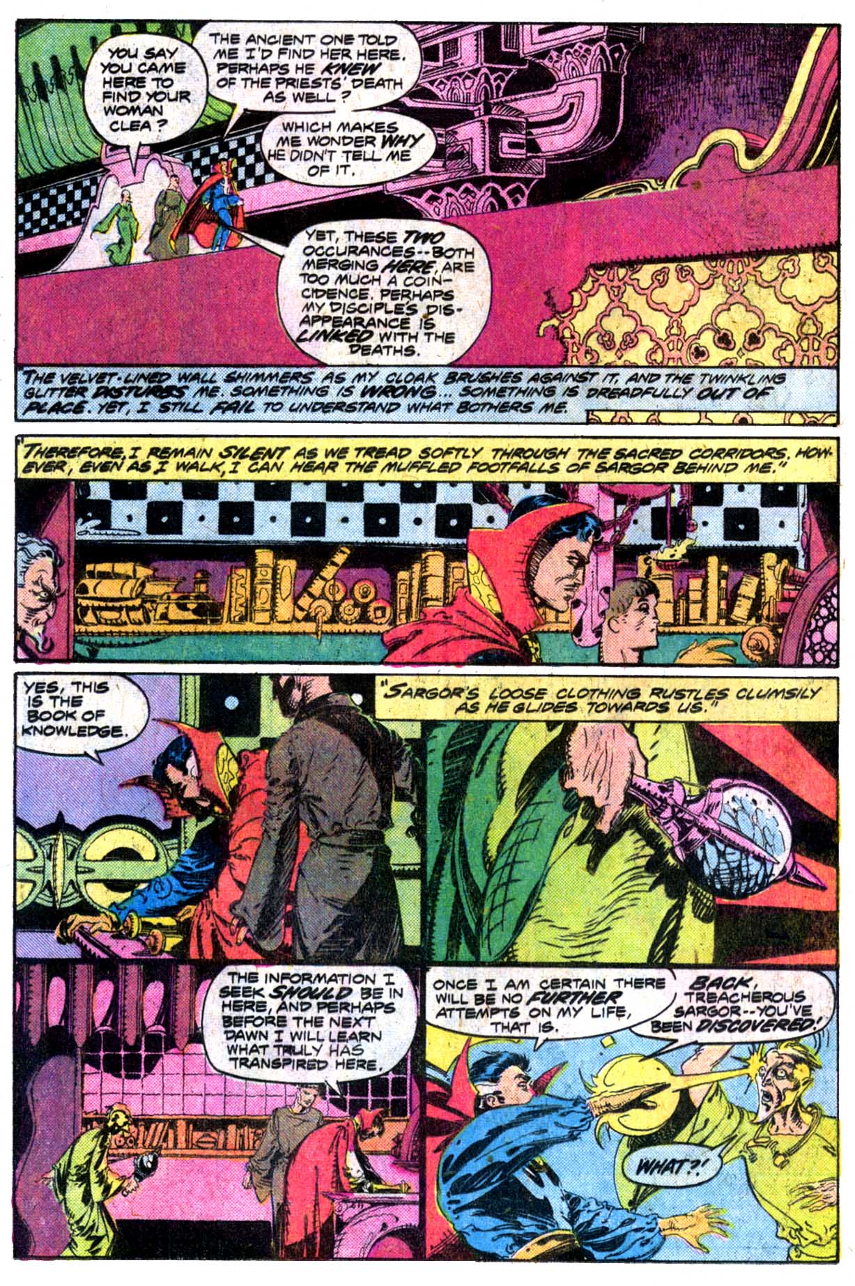 Read online Doctor Strange (1974) comic -  Issue # _Annual - 9