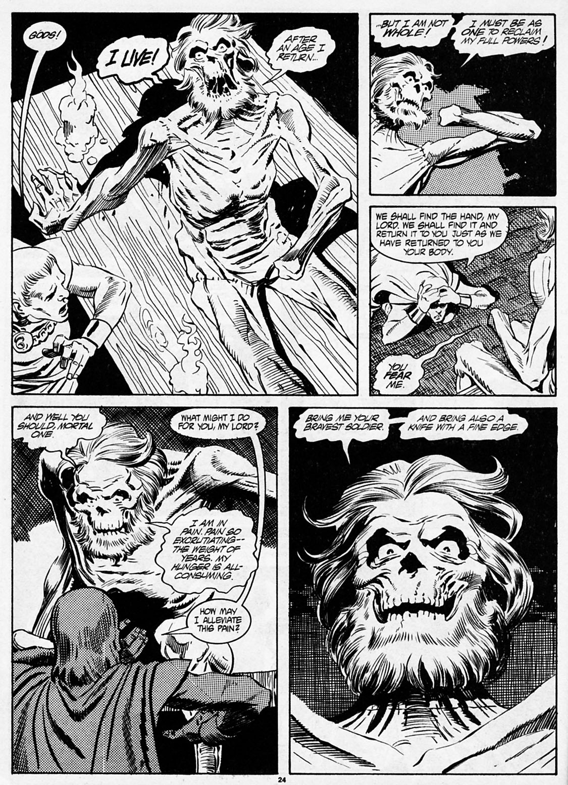 The Savage Sword Of Conan issue 186 - Page 26