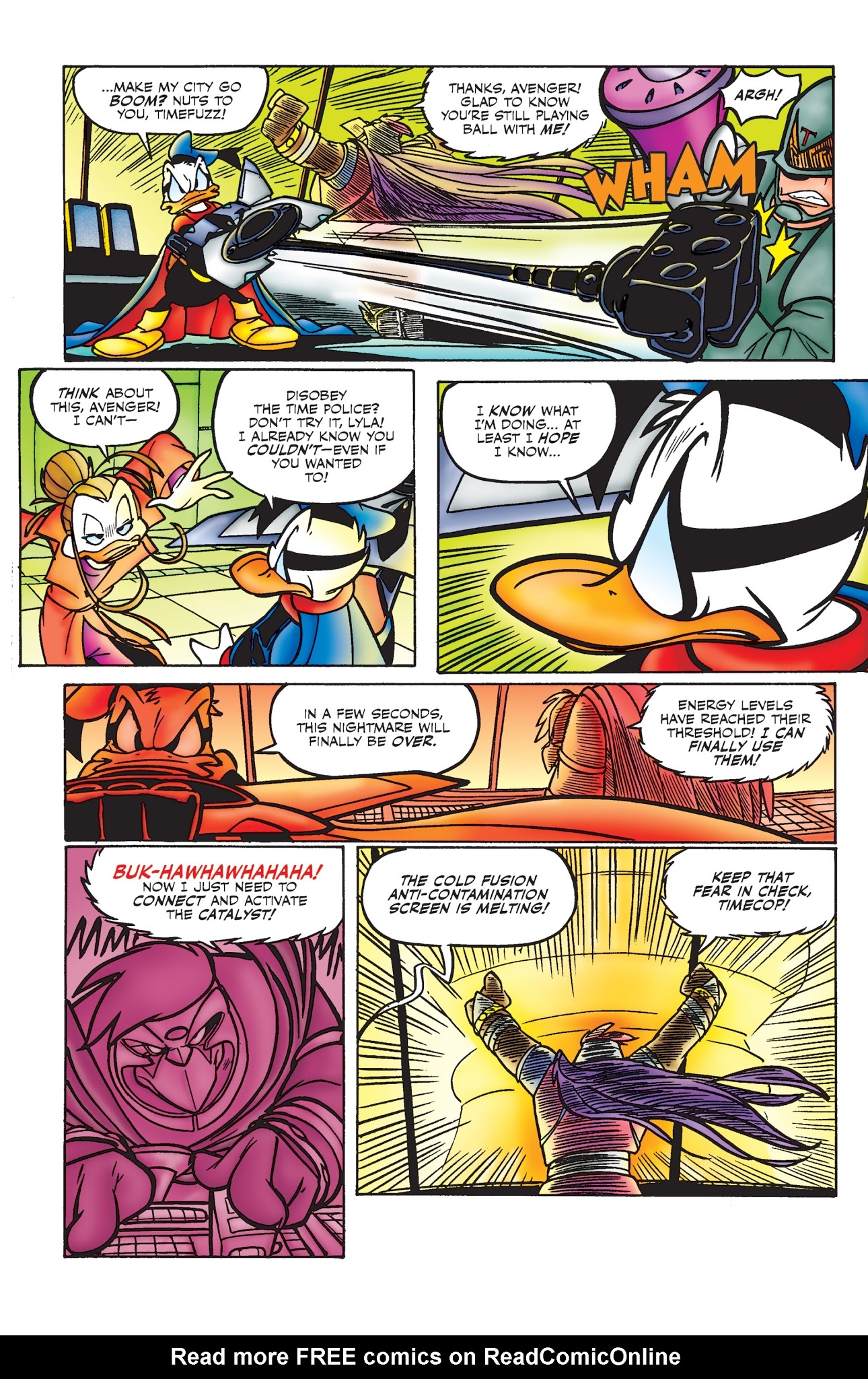 Read online Duck Avenger comic -  Issue #5 - 63