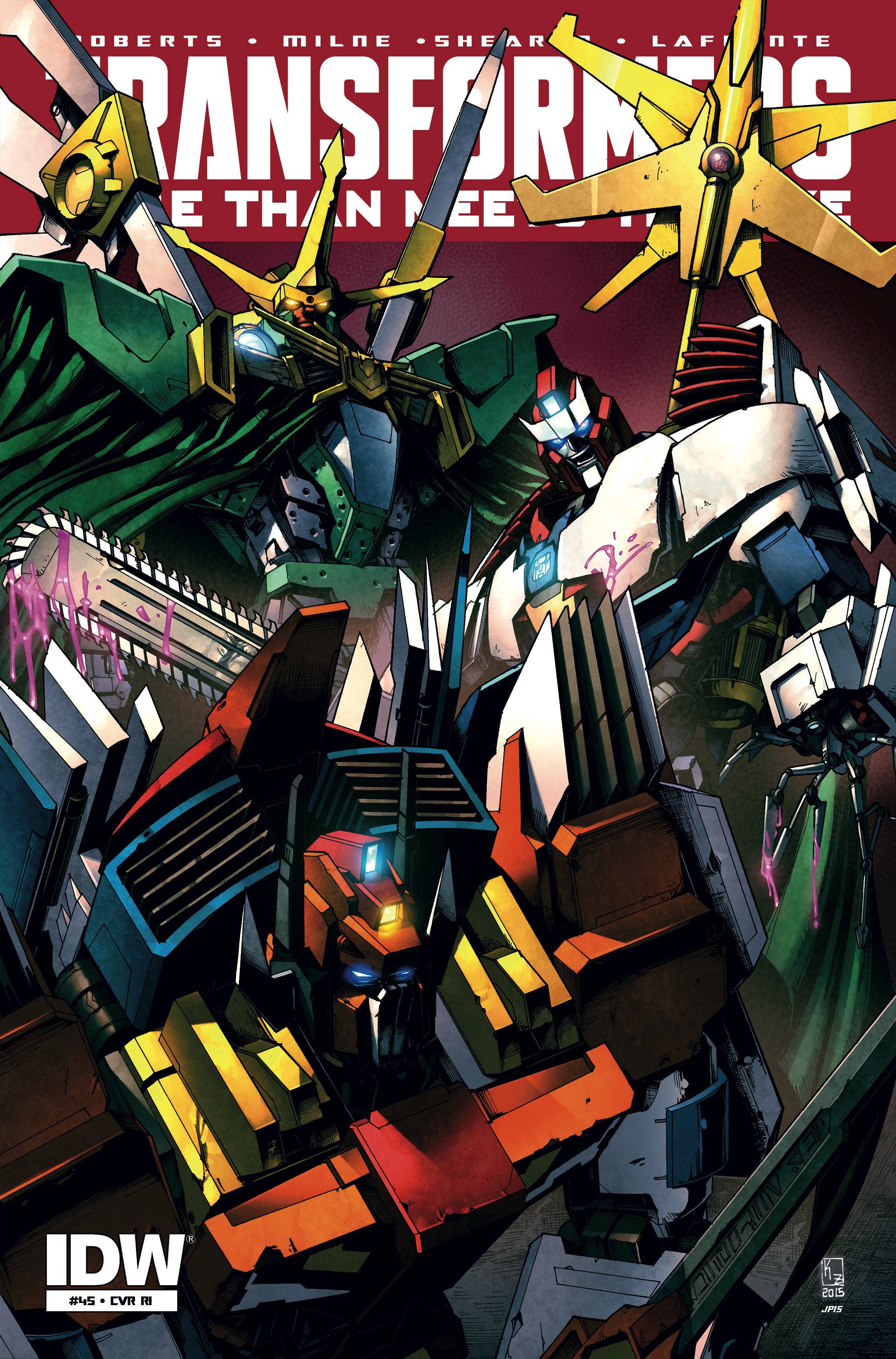 Read online The Transformers: More Than Meets The Eye comic -  Issue #45 - 2