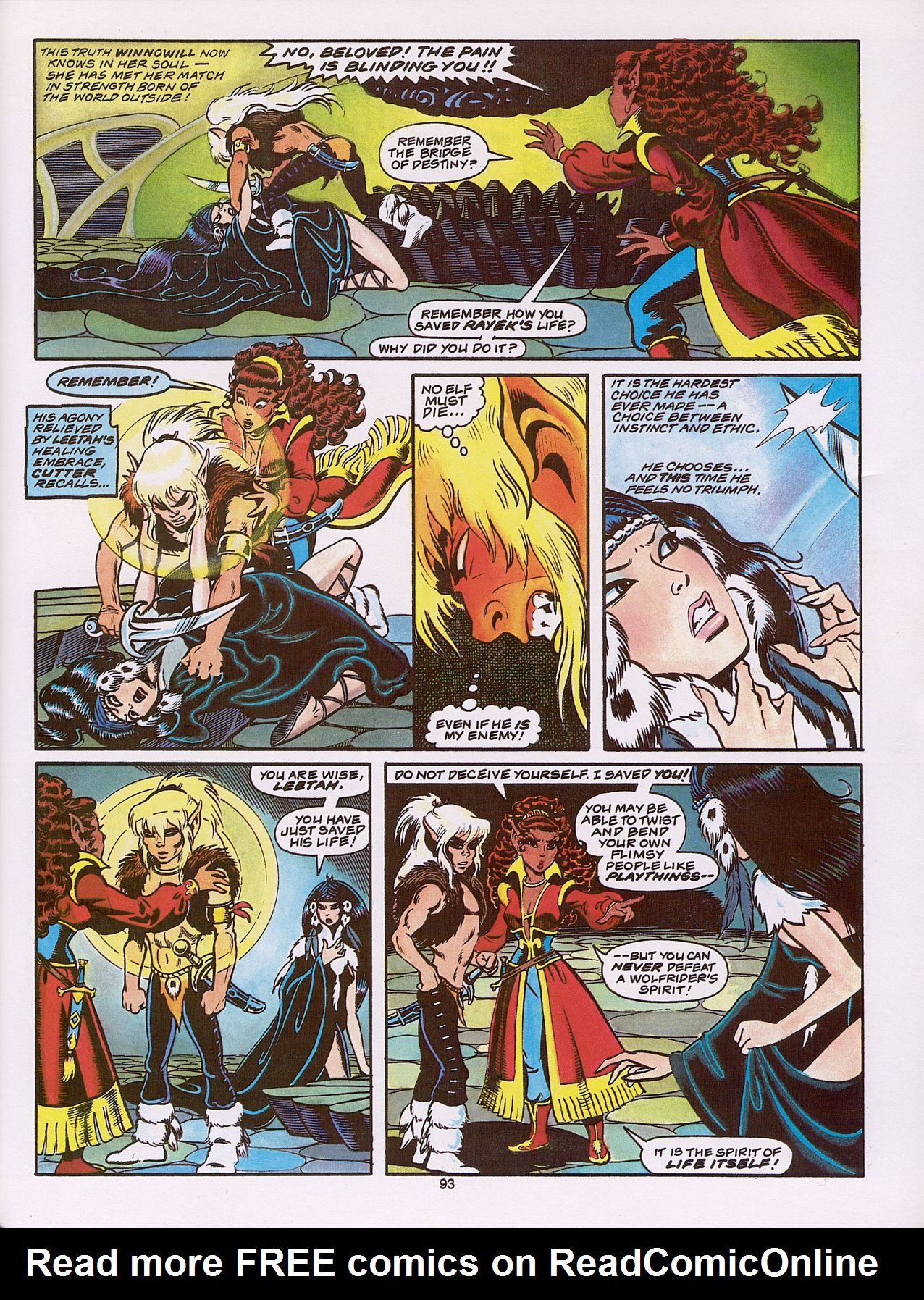 Read online ElfQuest (Starblaze Edition) comic -  Issue # TPB 3 - 99