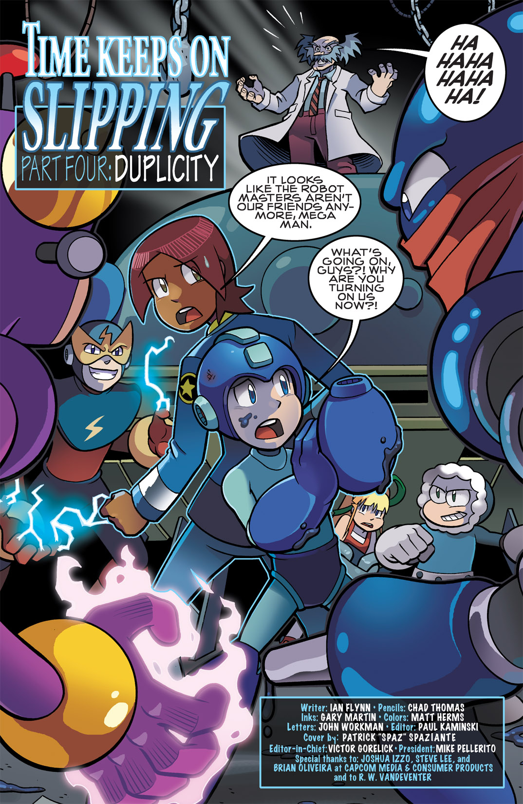 Read online Mega Man comic -  Issue # _TPB 2 - 81