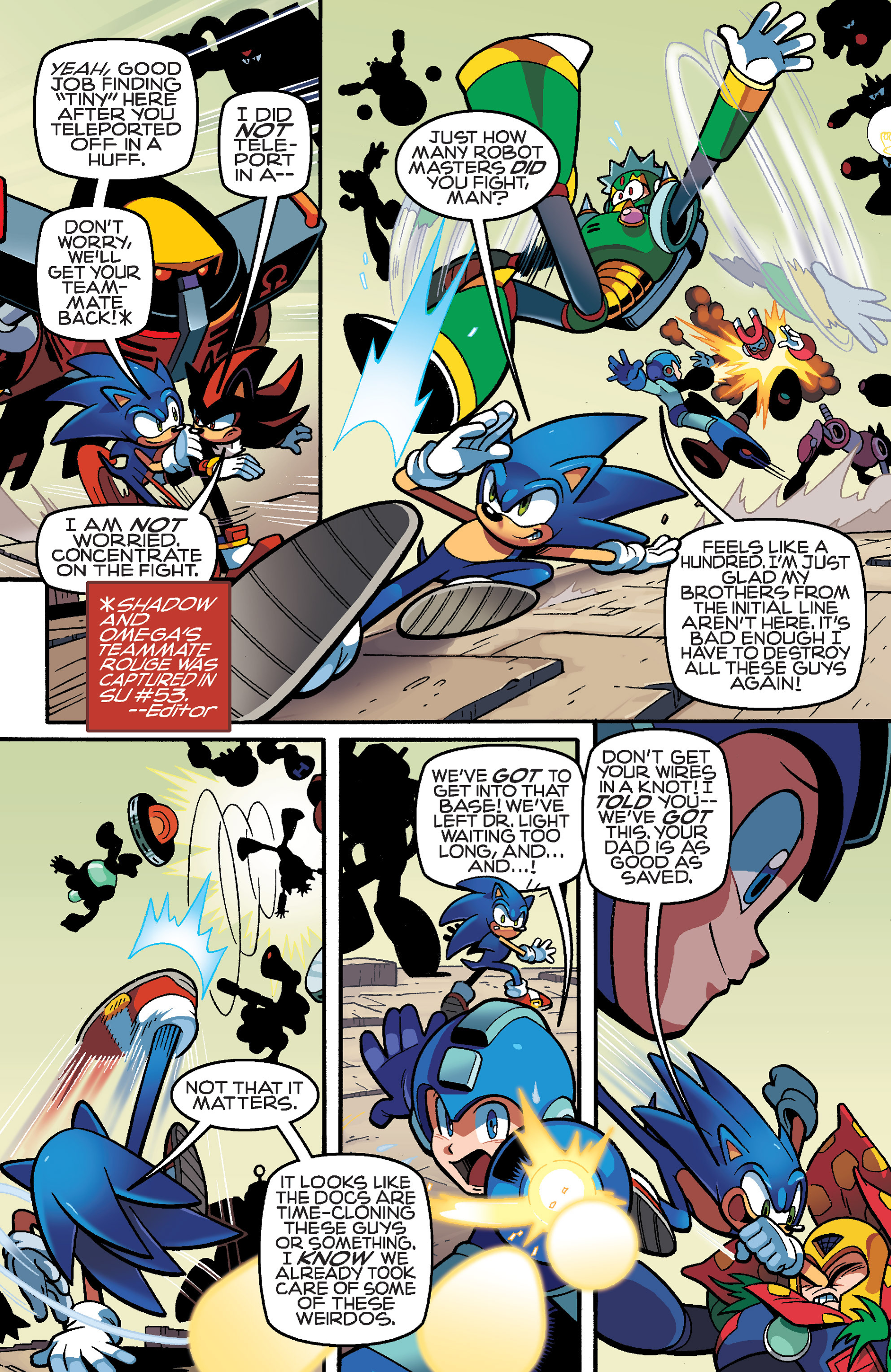 Read online Sonic Mega Man Worlds Collide comic -  Issue # Vol 3 - 14