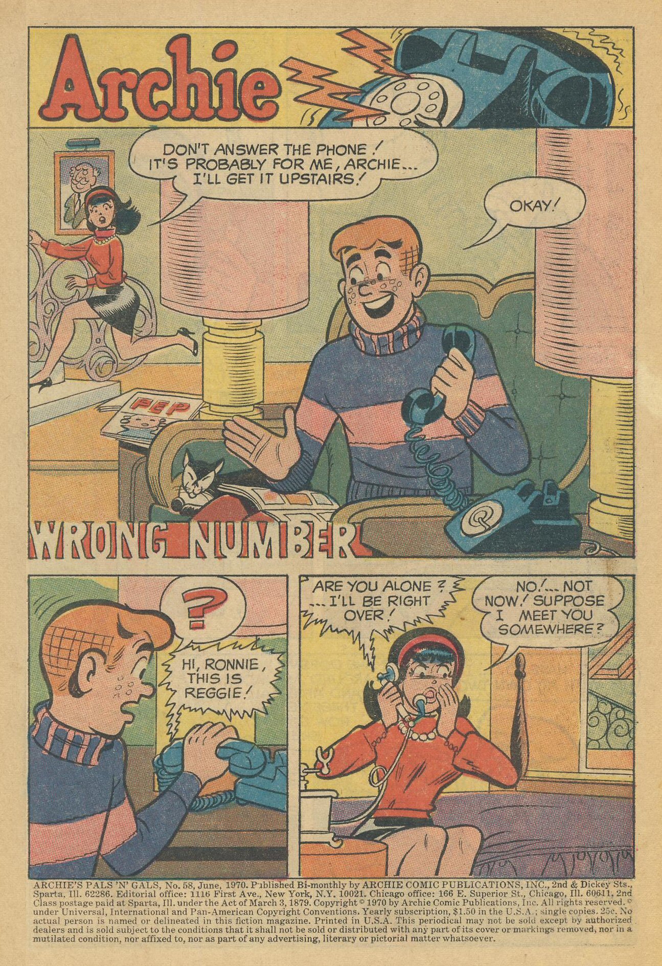 Read online Archie's Pals 'N' Gals (1952) comic -  Issue #58 - 3