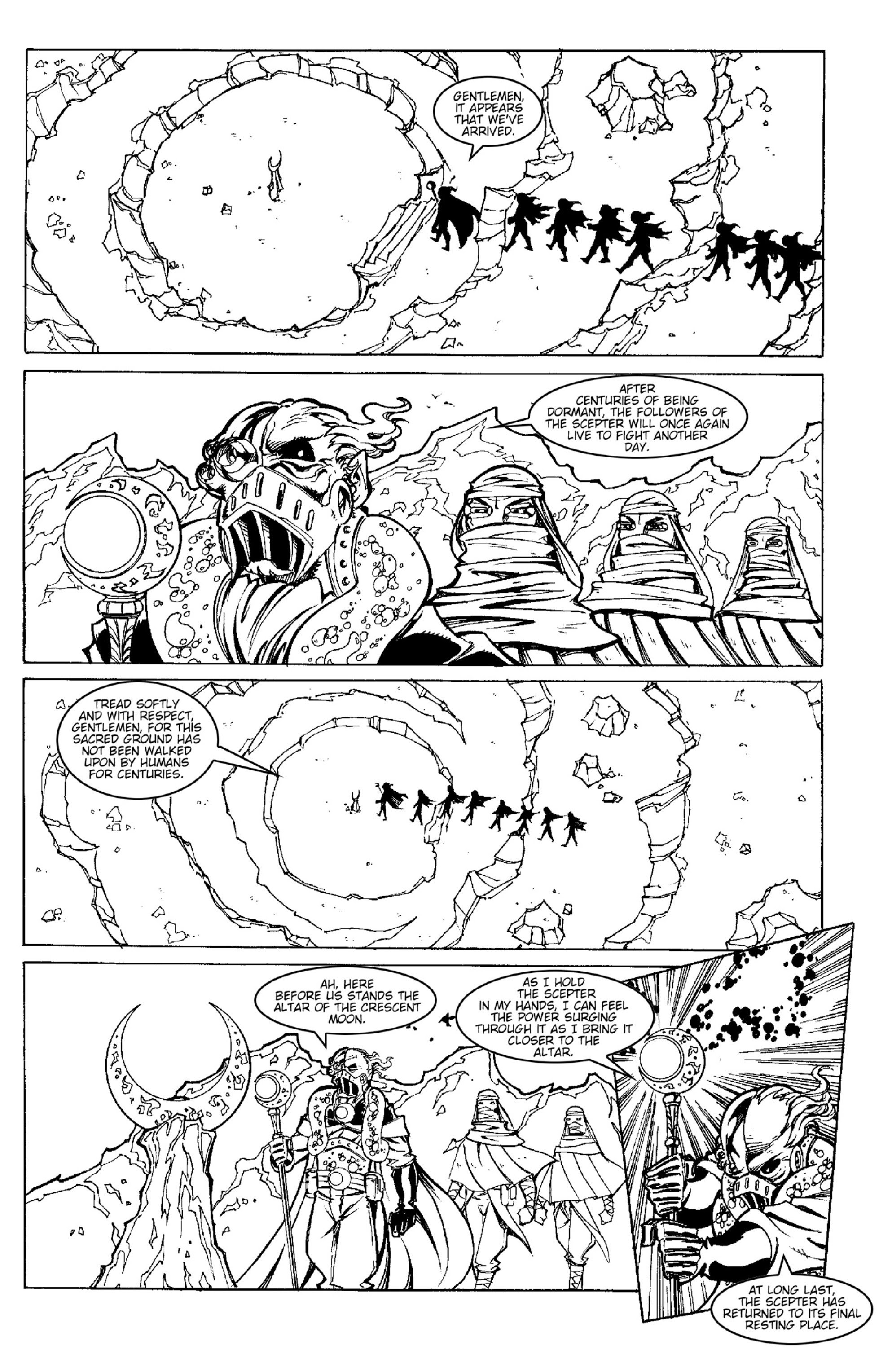 Read online Warrior Nun Areala: Armor of God comic -  Issue # TPB - 96