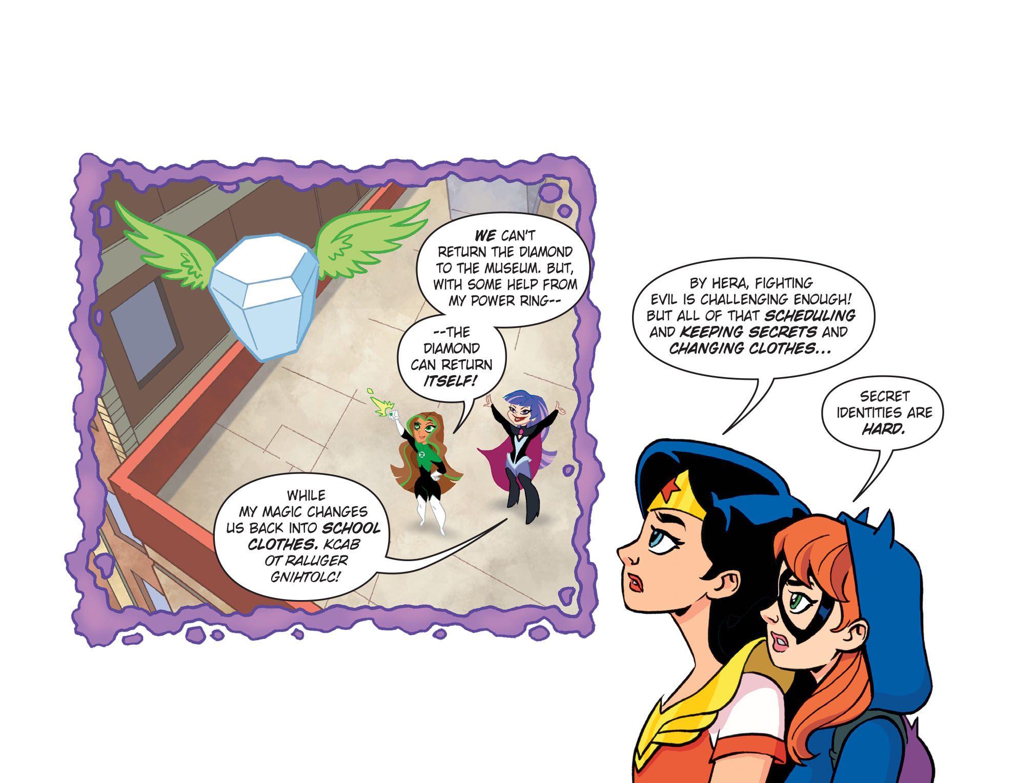Read online DC Super Hero Girls: Spaced Out comic -  Issue #13 - 19