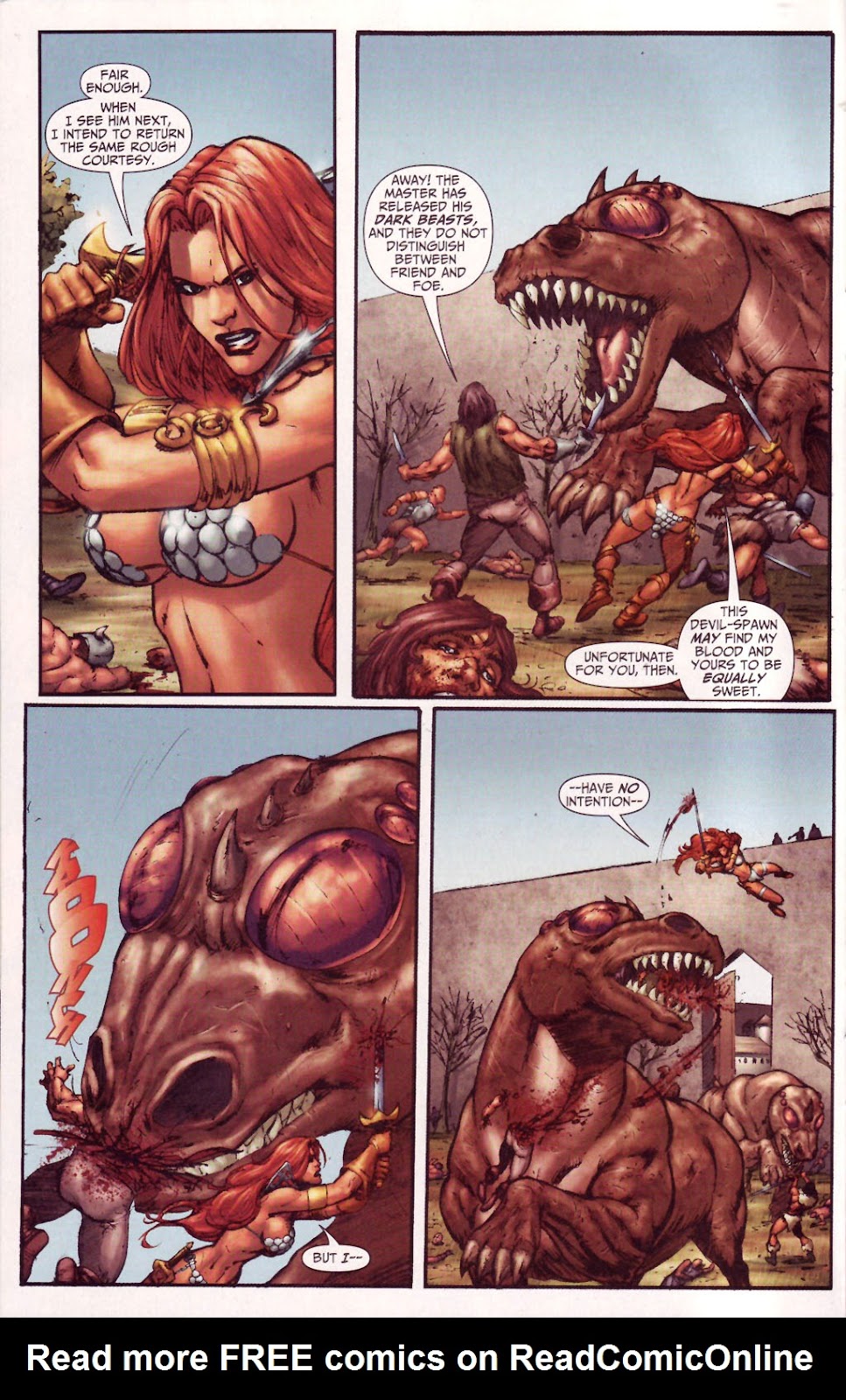 Red Sonja / Claw The Unconquered: Devil's Hands issue TPB - Page 29