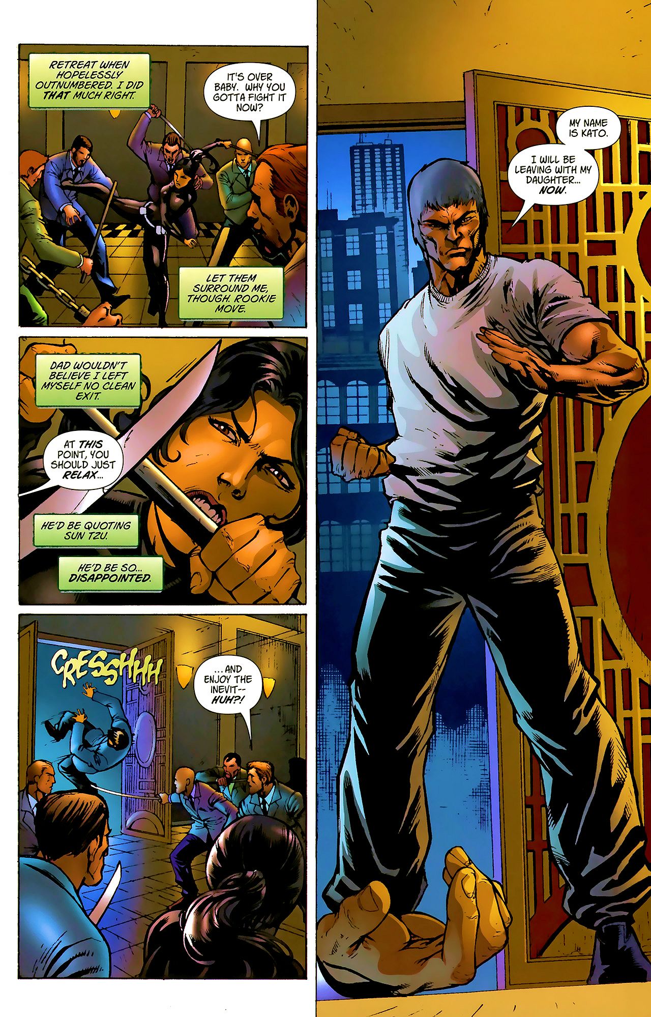 Read online Kato comic -  Issue #3 - 14