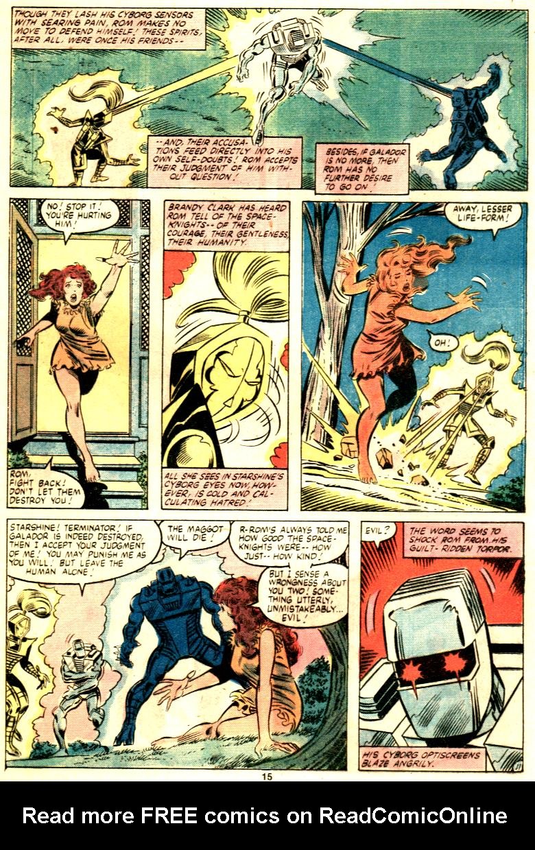 Read online ROM (1979) comic -  Issue #20 - 12