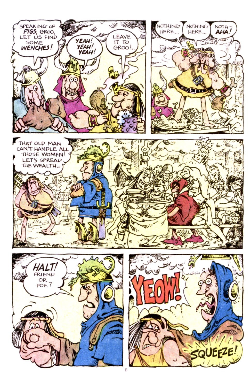 Read online Groo the Wanderer comic -  Issue #1 - 8