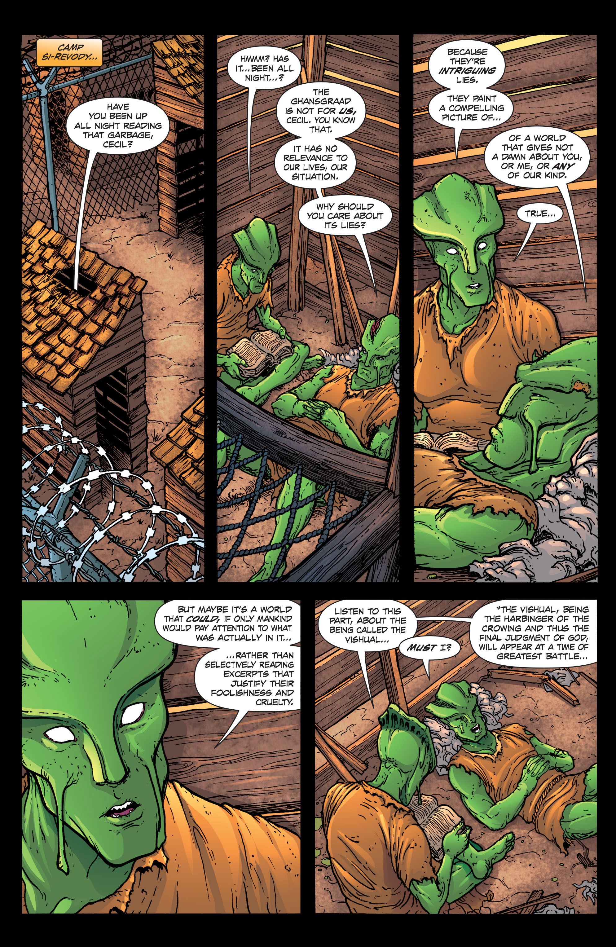 Read online The Amory Wars: In Keeping Secrets of Silent Earth 3 comic -  Issue #5 - 10