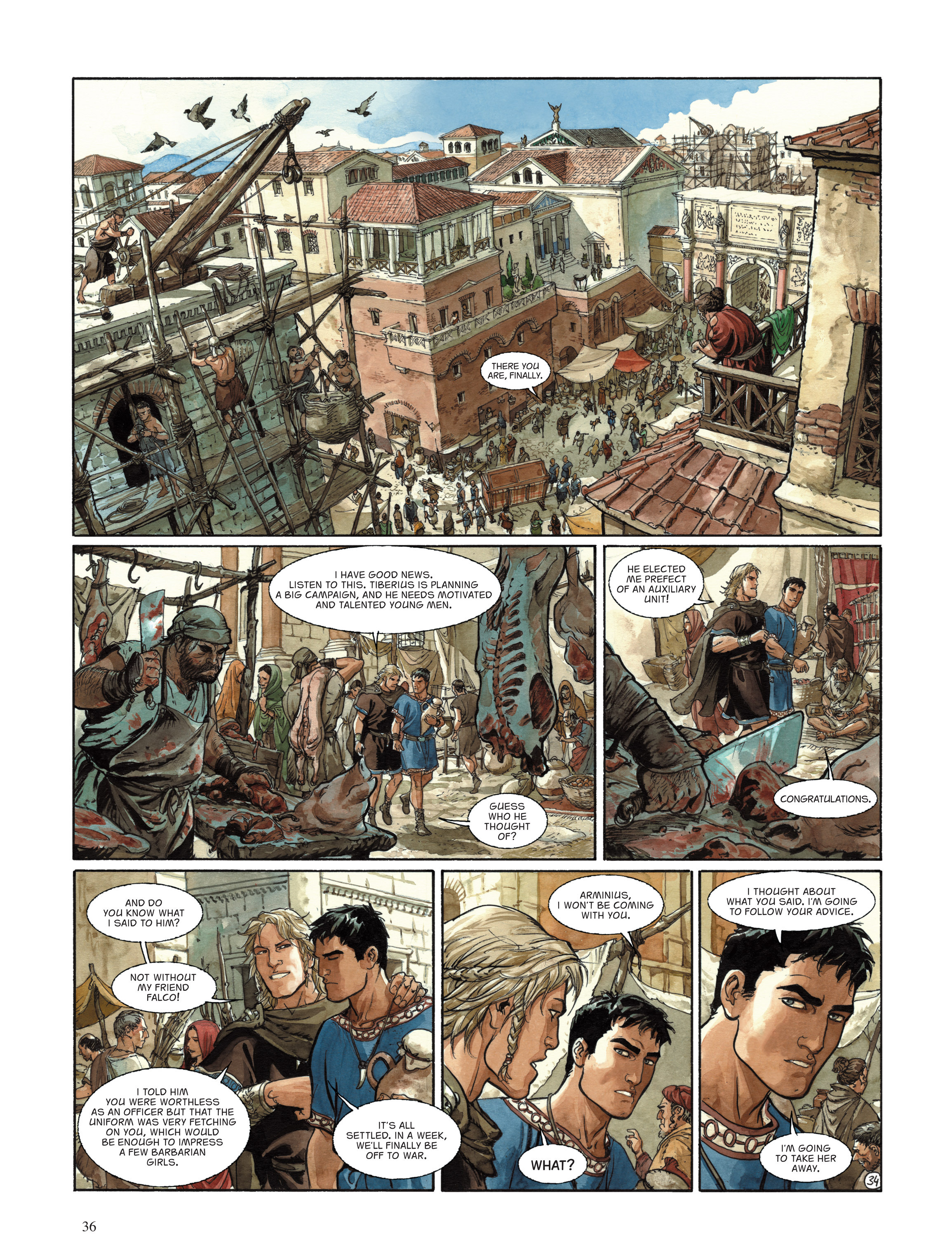 Read online The Eagles of Rome comic -  Issue # TPB 2 - 37