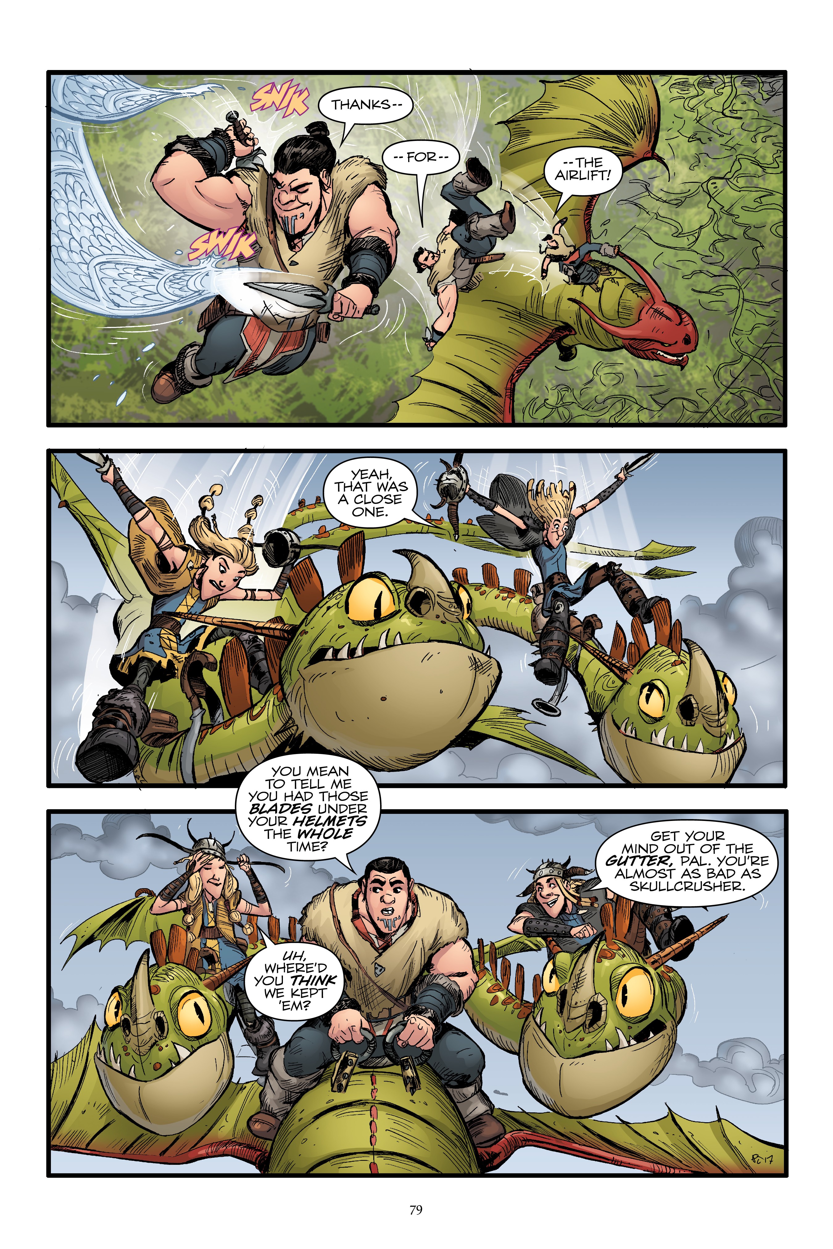 Read online How to Train Your Dragon: Dragonvine comic -  Issue # TPB - 78