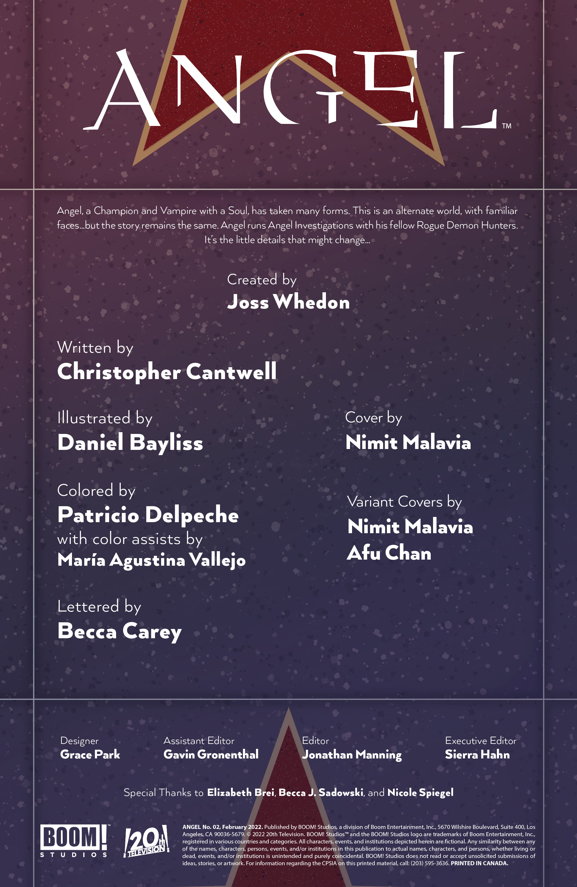 Read online Angel (2022) comic -  Issue #2 - 2