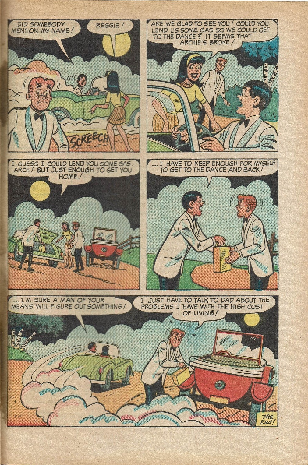 Read online Reggie and Me (1966) comic -  Issue #30 - 33