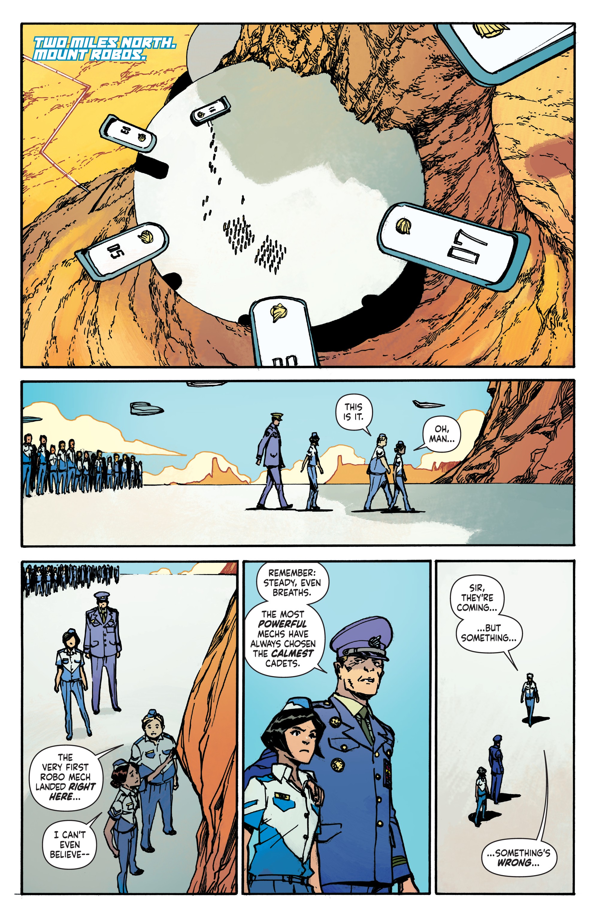 Read online Mech Cadet Yu comic -  Issue # _TPB 1 - 13