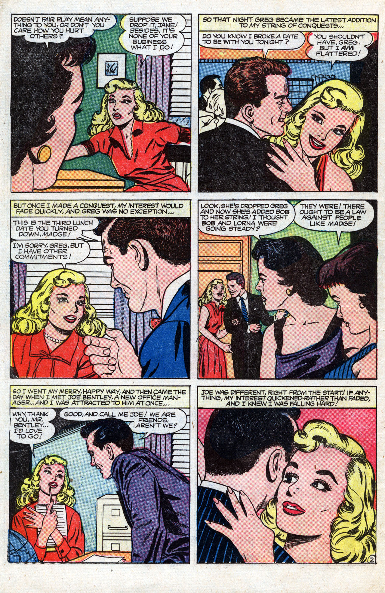 Read online Love Romances comic -  Issue #71 - 22